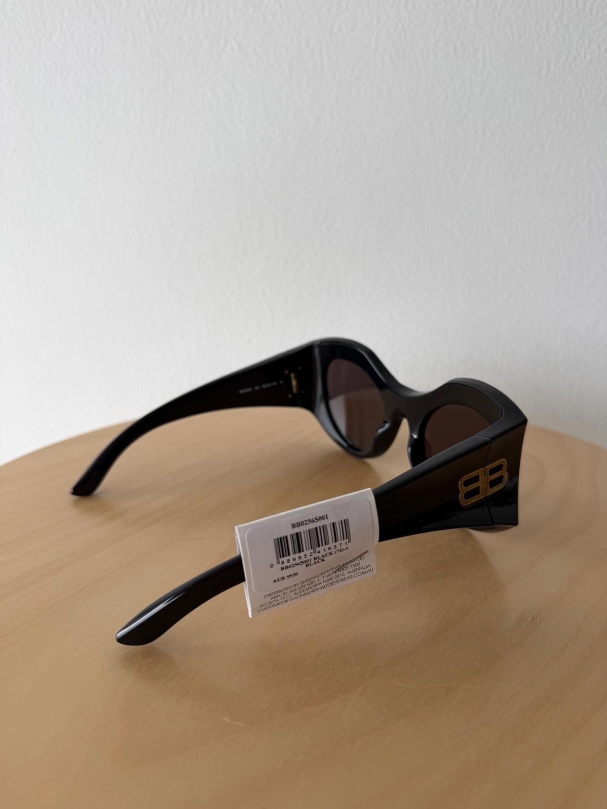 Balenciaga New Balenciaga sunglasses womens BB0256s 001 black rrp $920 Size ONE SIZE - 7 Thumbnail