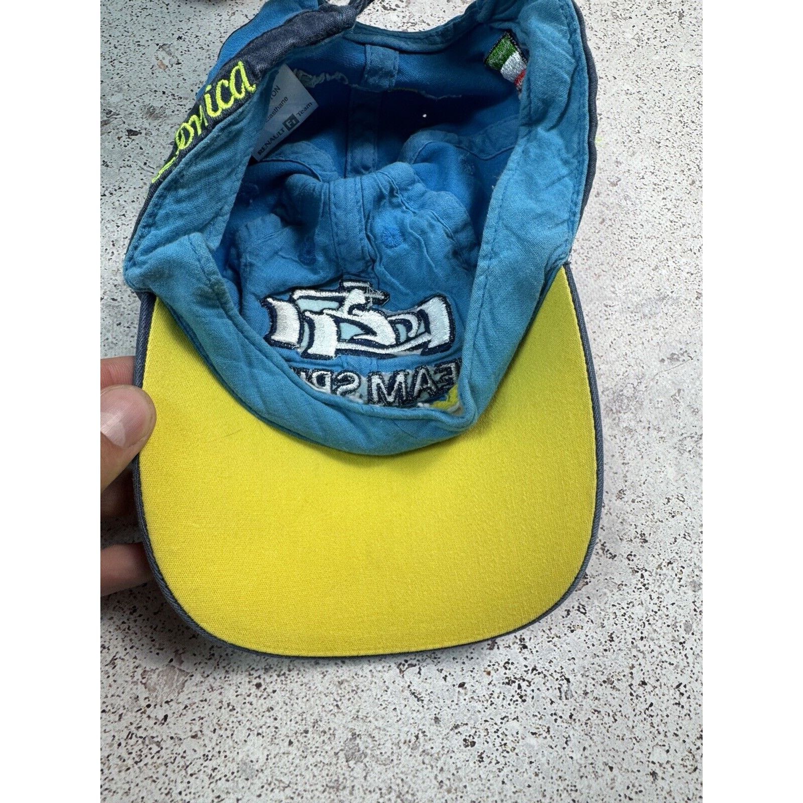 Other Vintage Team Spirit Formula Uno Renault Cap One Size Blue Size ONE SIZE - 12 Thumbnail