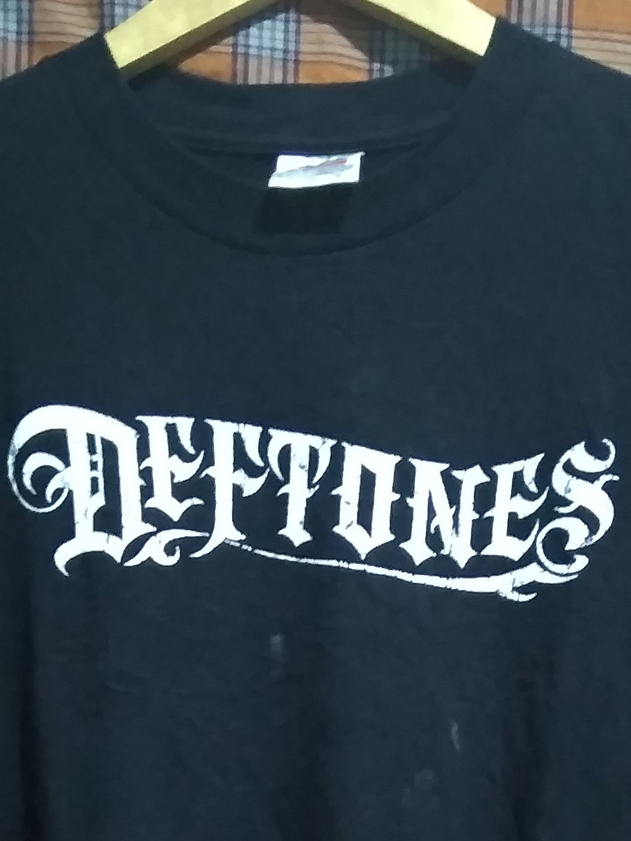 Band Tees Rare Vintage 90s Deftones tribal font spell out logo Size US L / EU 52-54 / 3 - 2 Thumbnail