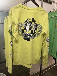 Yellow Chrome Hearts Shirt | Grailed