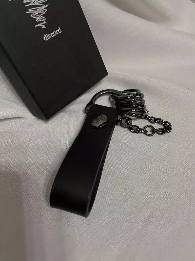 Yohji Yamamoto Yohji Yamamoto Black key ring accessories Size ONE SIZE - 2 Thumbnail