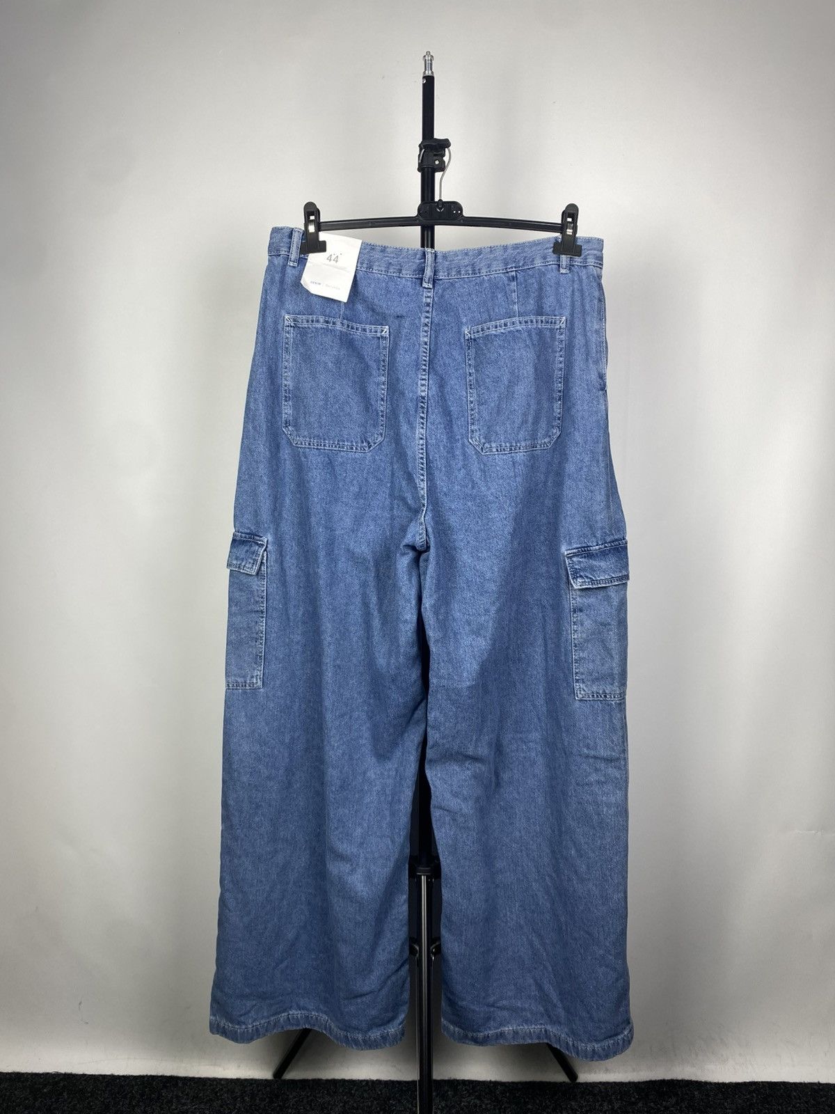 Bershka × JNCO NEW Y2K Berhka Style Extra Baggy Carpenter SK8 Jeans Size US 34 / EU 50 - 4 Thumbnail