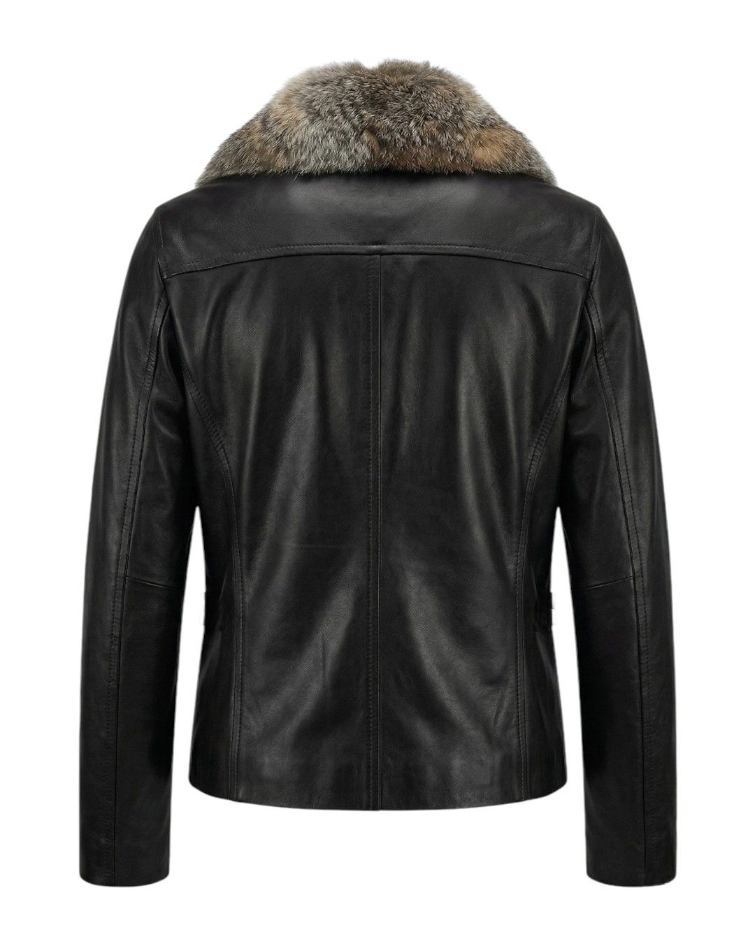 Gucci F/W 2007 RUNWAY LEATHER JACKET WITH FOX FUR COLLAR Size US L / EU 52-54 / 3 - 4 Thumbnail