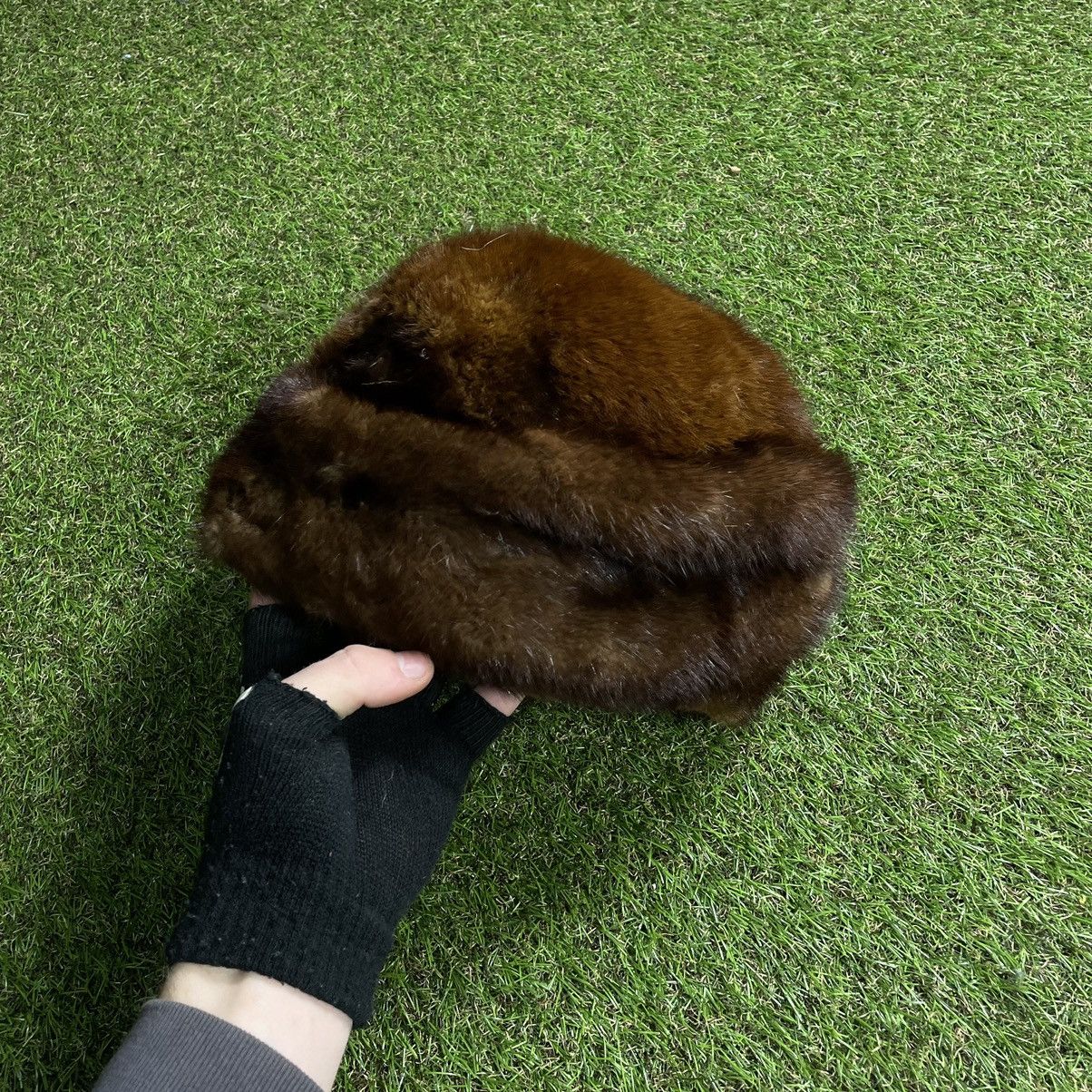 Vintage Vintage Y2K Fuzzy Mohair Beanie Alt Grunge Streetwear OS Size ONE SIZE - 2 Thumbnail
