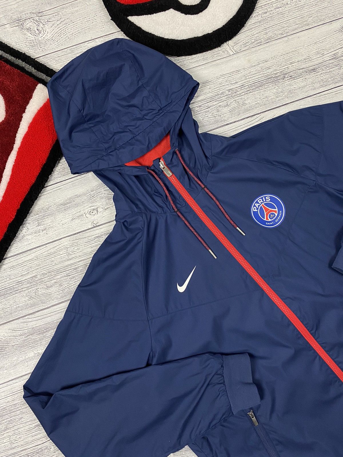 Nike Nike Paris Saint Germain PSG football jersey light jacket Size US M / EU 48-50 / 2 - 3 Thumbnail