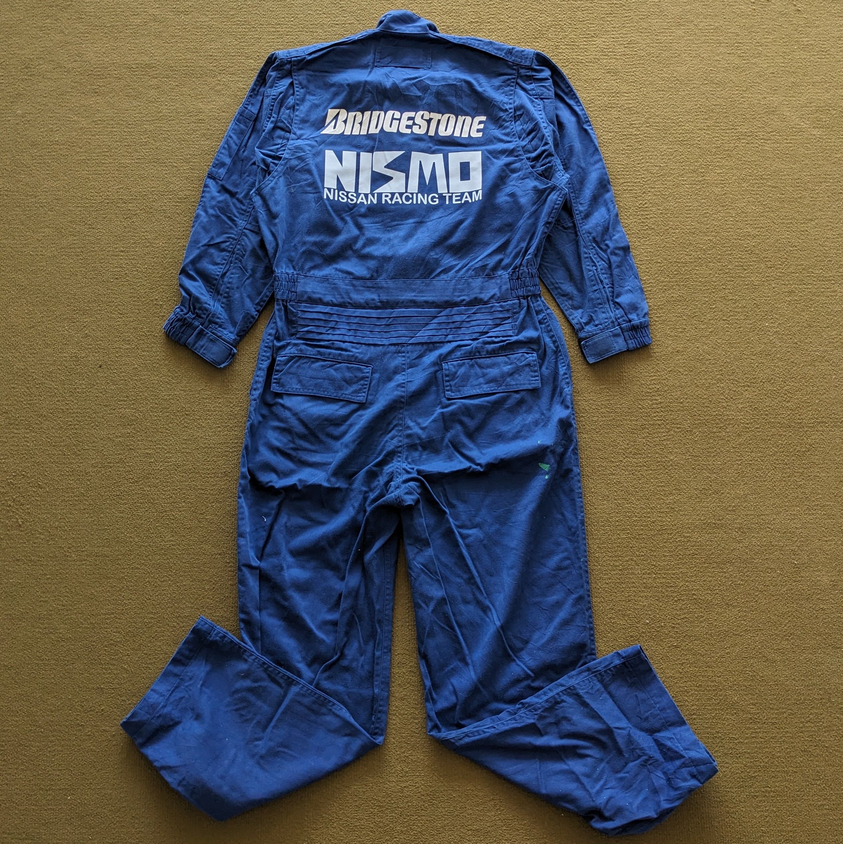 Vintage Vintage BRIDGESTONE Racing Coverall Workwear Custom Jacket Size US S / EU 44-46 / 1 - 1 Thumbnail