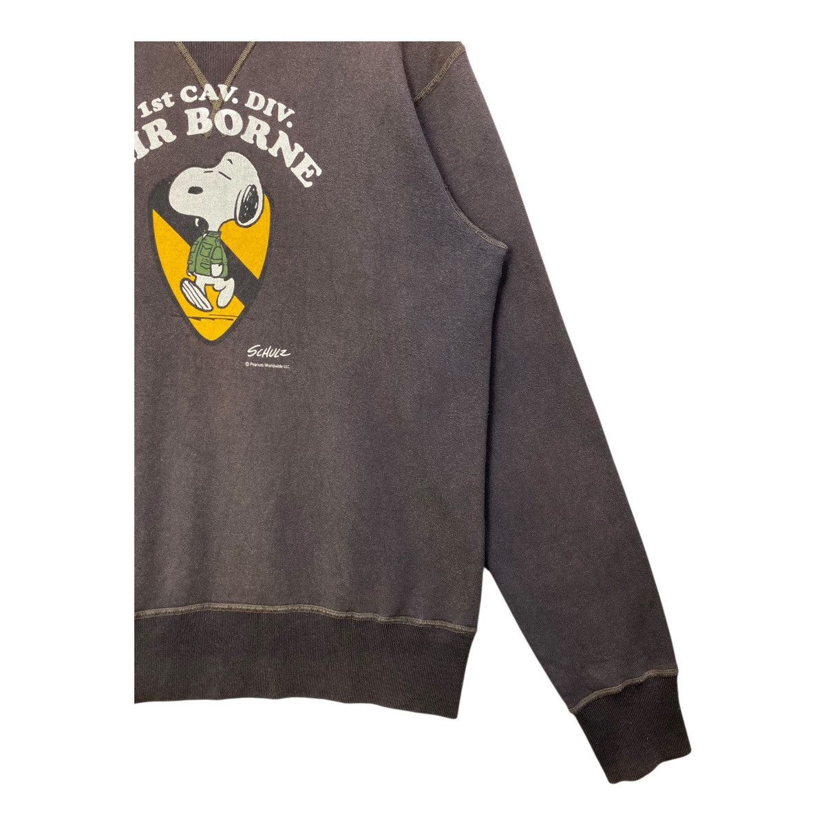 Buzz Rickson's Rare Snoopy X Buzz Rickson Military Air Borne Sweatshirts Size US L / EU 52-54 / 3 - 3 Thumbnail