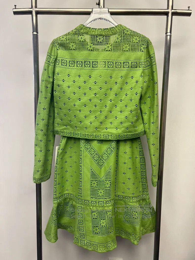MR & MRS ITALY Valentino Green suit dress Size L / US 10 / IT 46 - 2 Thumbnail