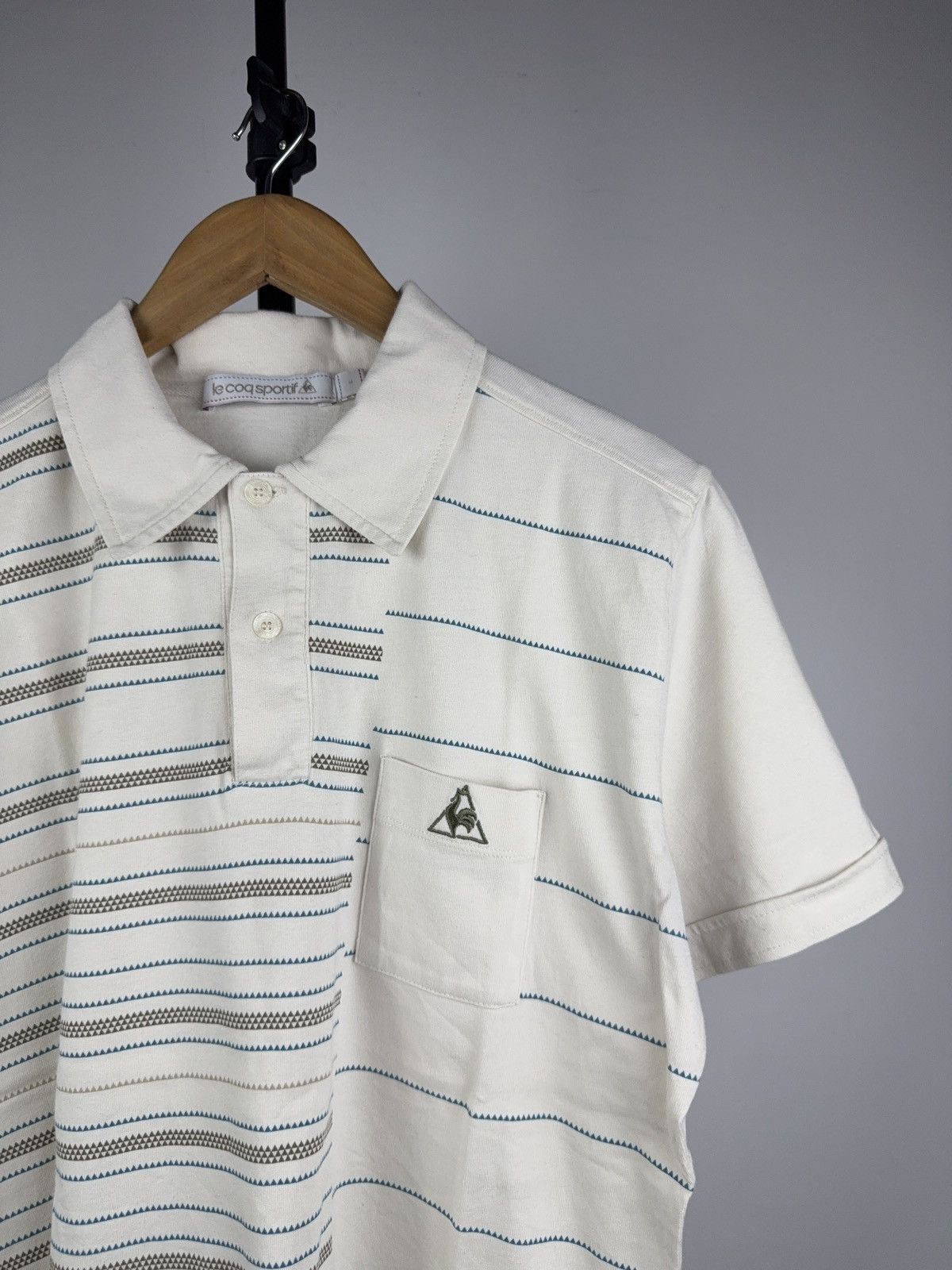 Le Coq Sportif Vintage 00s France Retro Style Le Coq Sportif Polos Shirt Size US L / EU 52-54 / 3 - 2 Thumbnail