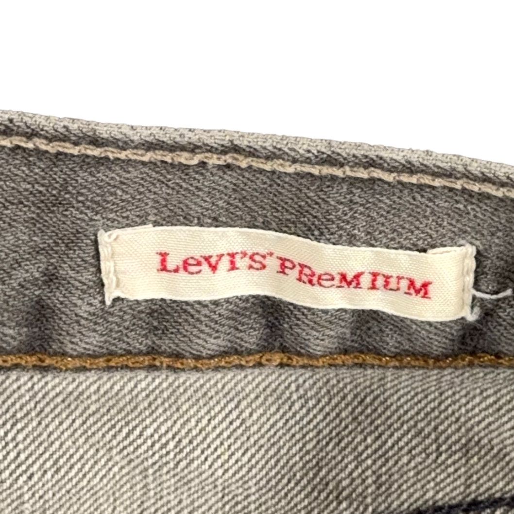 Levi's VINTAGE Levi's Premium Jeans Mens 34x30 Gray Hesher Lowrise Straight Leg USA 90s 2000s Mens Jeans Size US 34 / EU 50 - 6 Thumbnail