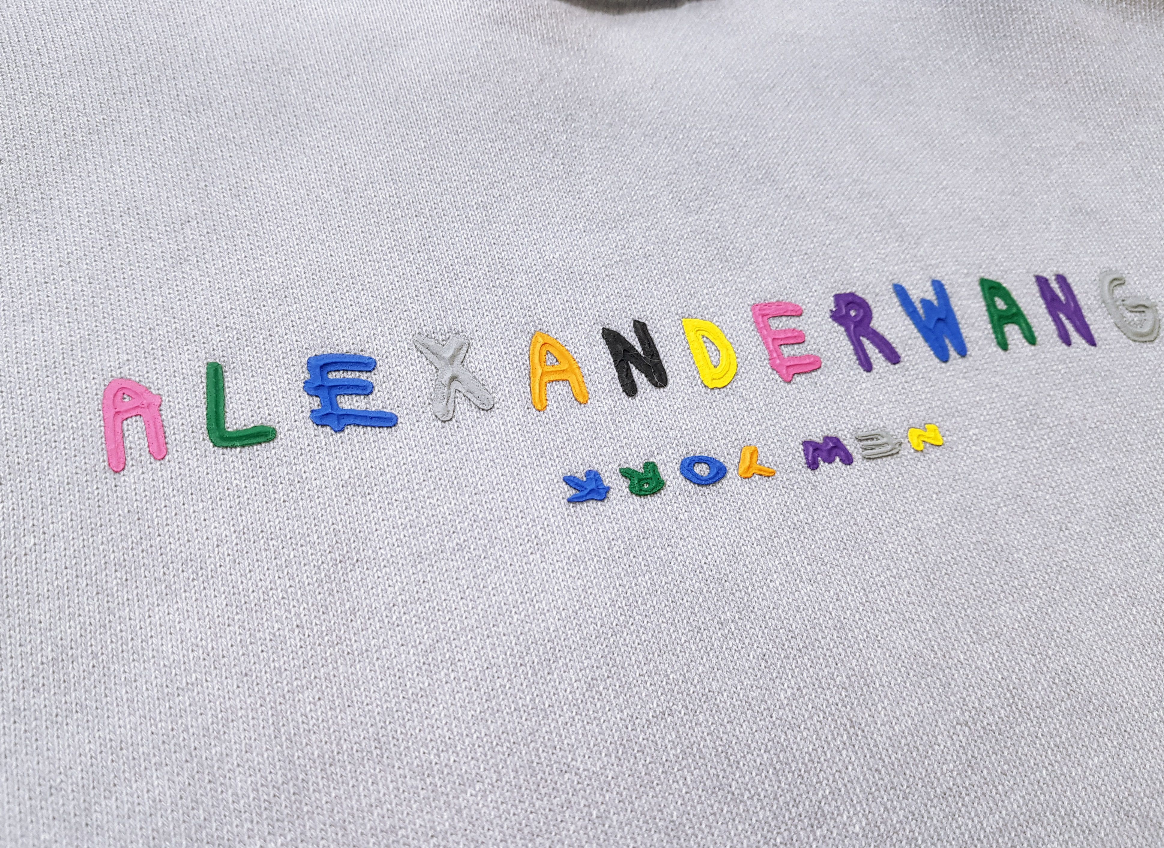 Alexander Wang Alexander Wang Women's Logo Detailed Hoodie Sweatshirt XXS Size XXS / US 00 / IT 34 - 9 Thumbnail