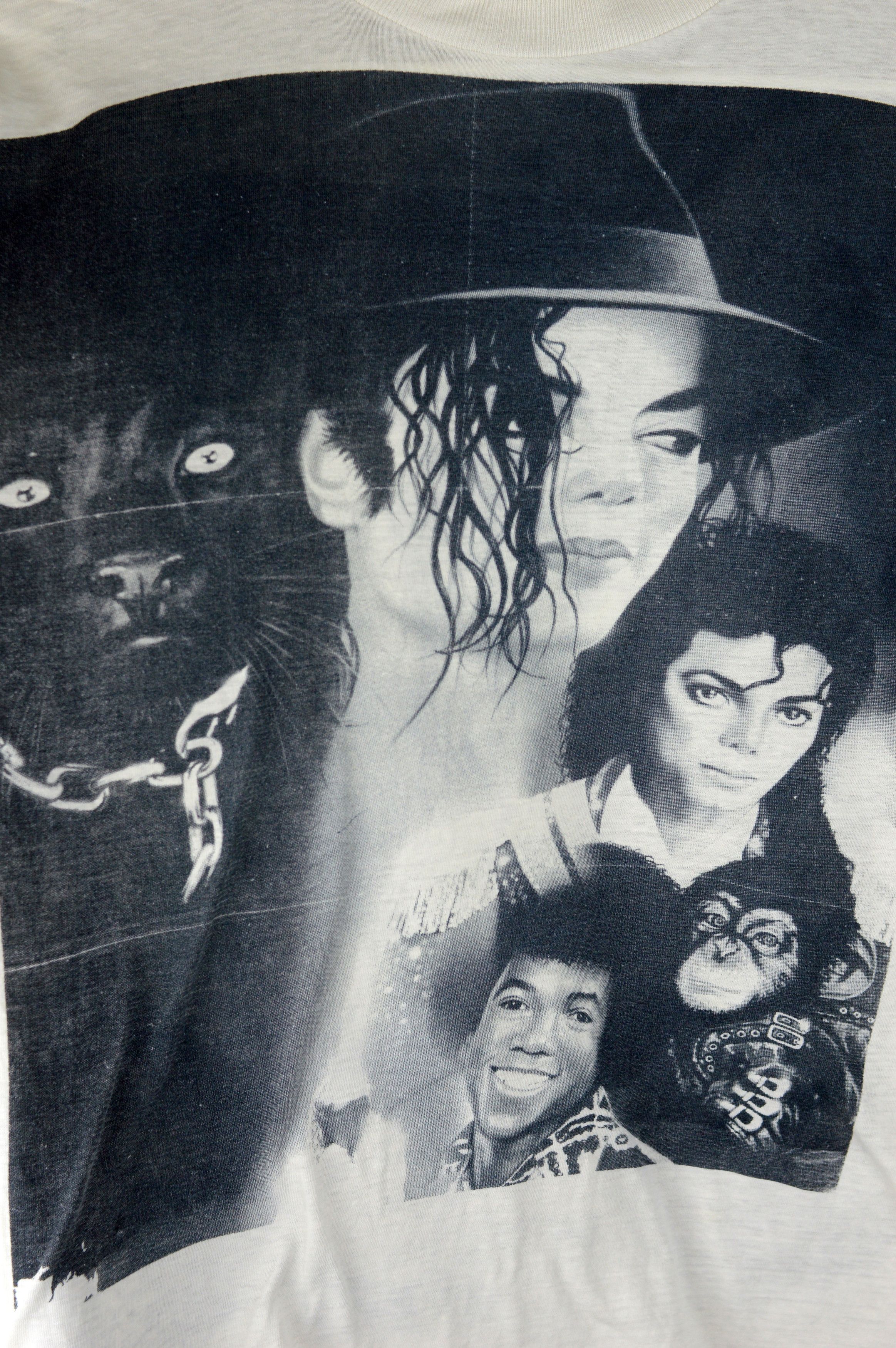 Michael Jackson × Vintage Vintage Michael Jackson 90s t shirt Size US M / EU 48-50 / 2 - 3 Thumbnail