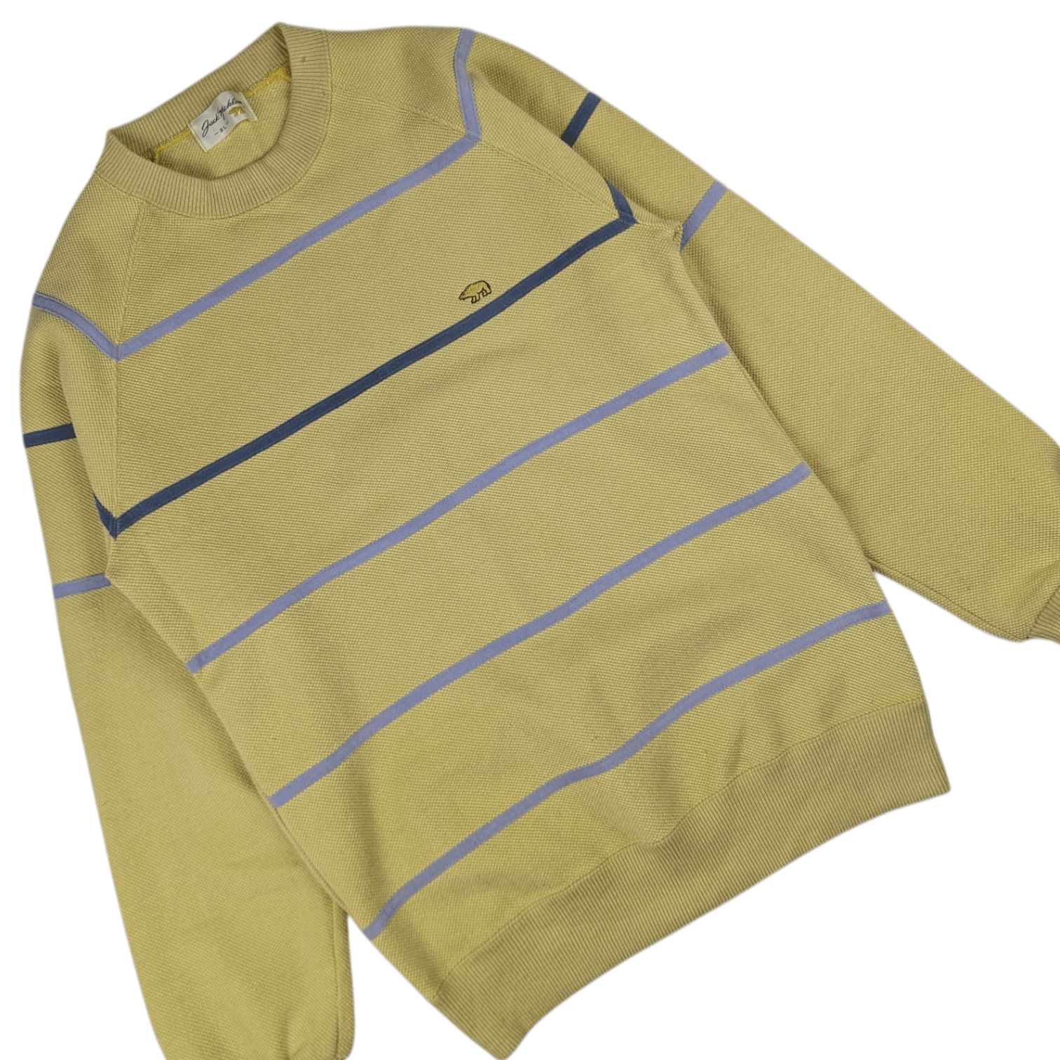 Golden Bear Vintage 90's JACK NICKLAUS Striped Sweater Sweatshirts Size US XXS / EU 40 - 4 Thumbnail