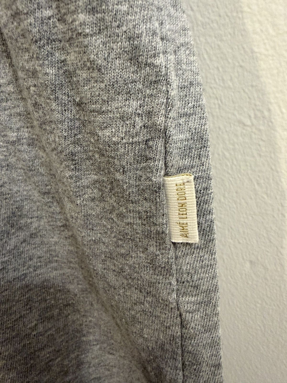 Aime Leon Dore Rose Pocket - Heather Grey Pocket Tee Size US M / EU 48-50 / 2 - 4 Thumbnail