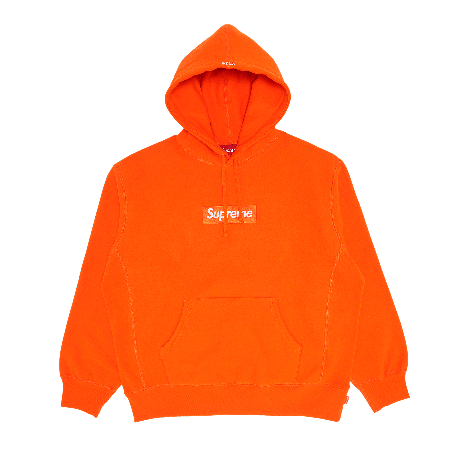 Supreme Peach Box Logo Hoodie | Grailed
