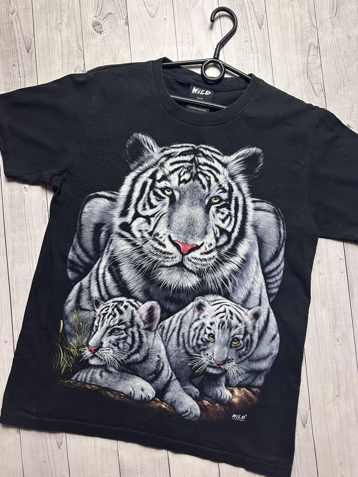 Vintage Vintage Wild copyright Tigers size M logo rare Size US M / EU 48-50 / 2 - 4 Thumbnail