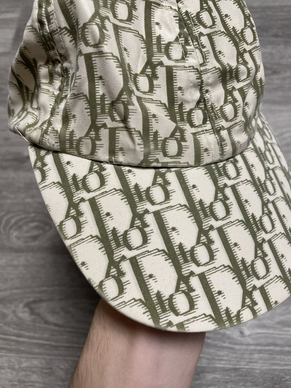 Dior Vintage 90s Dior Francais Monogram Cap Hat Size ONE SIZE - 4 Thumbnail