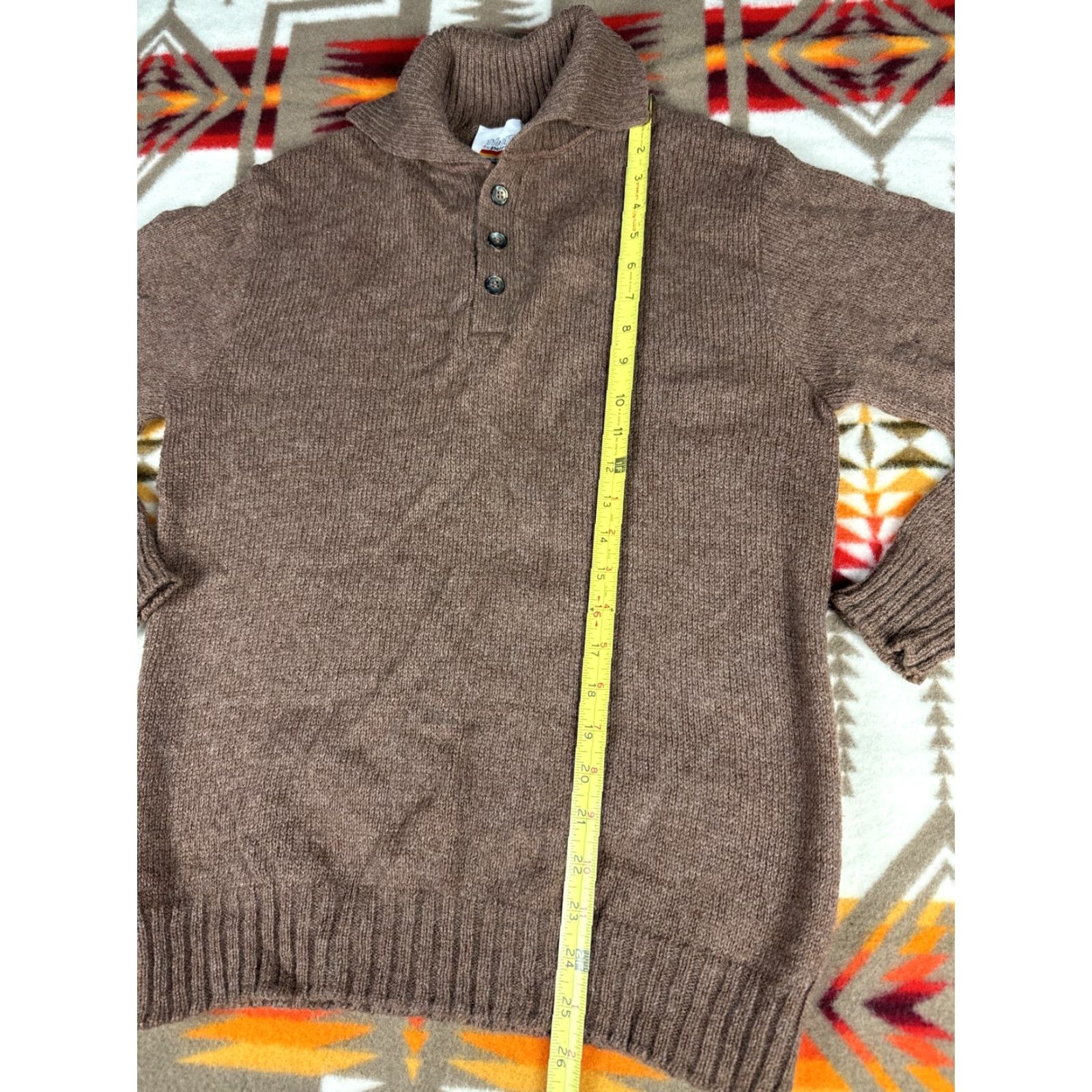 Vintage VINTAGE Puritan ThermaX Wool Sweater Made In USA Sz M Brown Sweater Mens Wool Pullover M Brown USA Vintage Puritan ThermaX Wool Sweater Mens Size US M / EU 48-50 / 2 - 4 Thumbnail