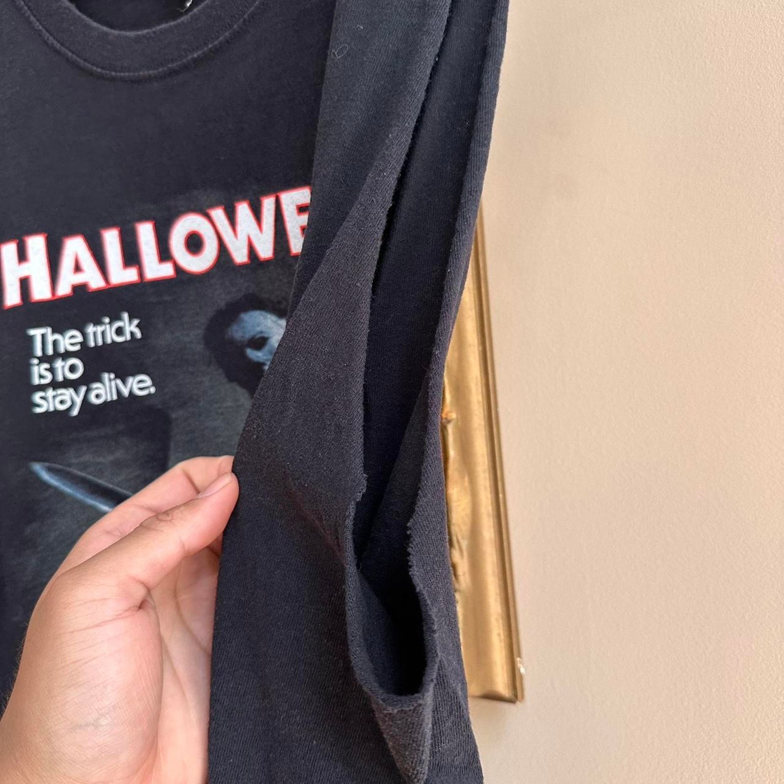 Anvil × Vintage Vintage 2009 Halloween Movie Promo Shirt Size US L / EU 52-54 / 3 - 4 Thumbnail