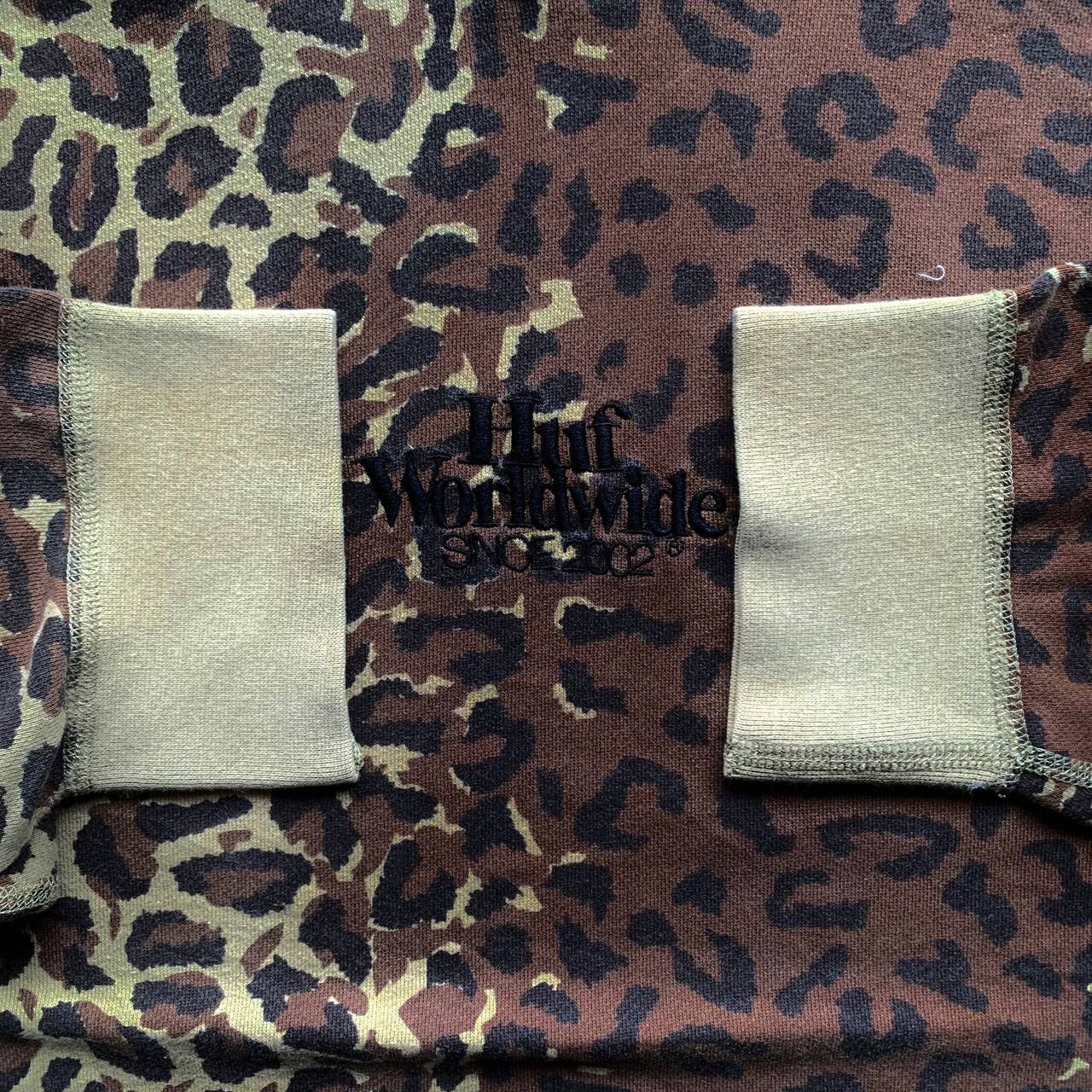 Huf Huf Panthera Leopard Y2K Pullover Hoodie Skateboarding Size US XL / EU 56 / 4 - 8 Thumbnail