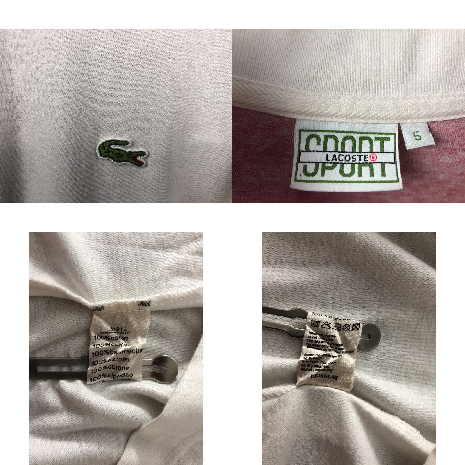 Lacoste Lacoste Polo Shirt Multicolor Cotton Size 5 Men Regular Classic Short Sleeve Jersey Logo Embroidered Size US S / EU 44-46 / 1 - 8 Thumbnail