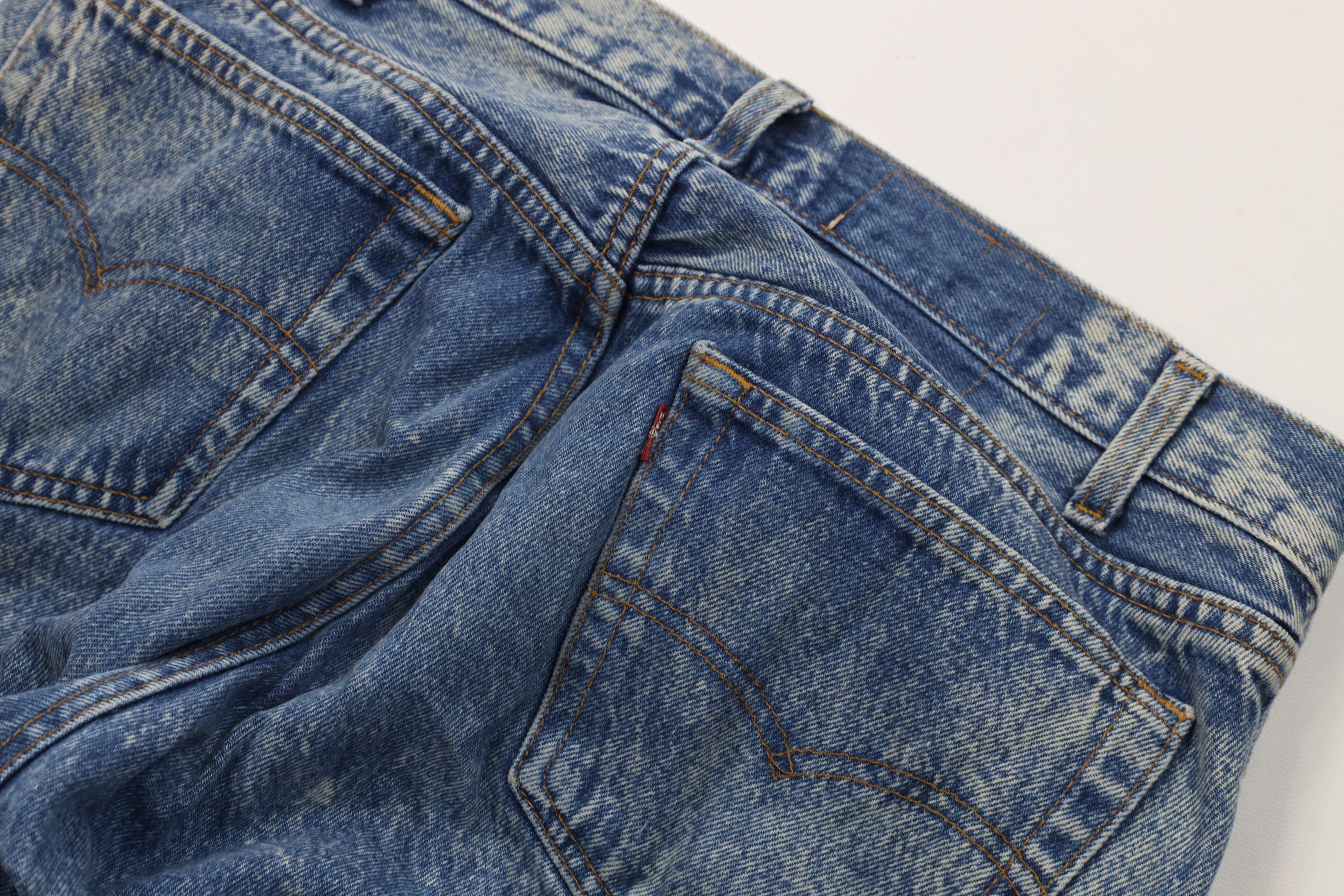 Levi's Vintage 80s Levis 501xx Wash Straight Leg Jeans Blue USA Size US 32 / EU 48 - 15 Thumbnail