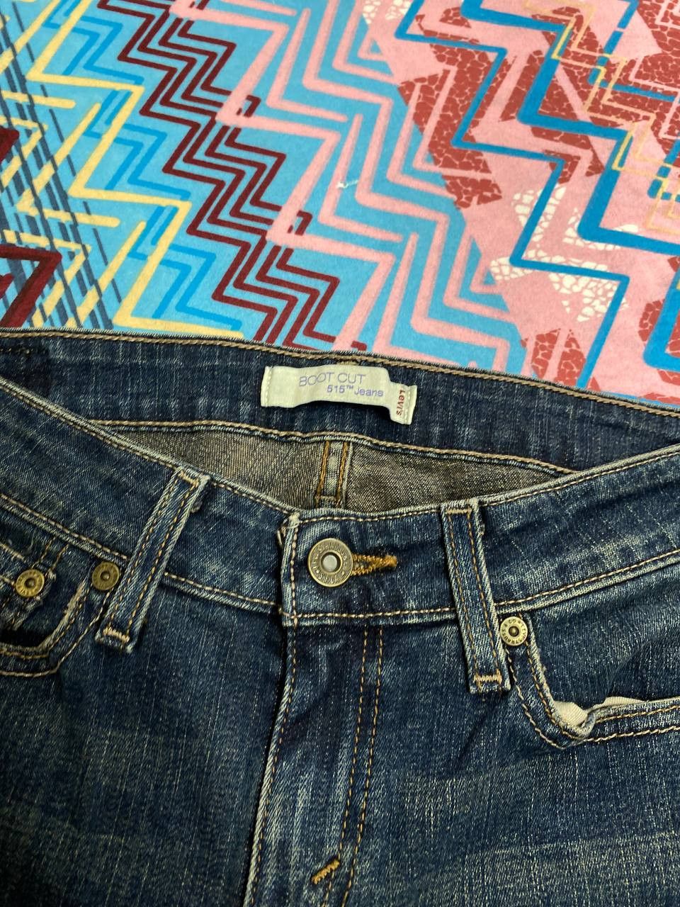 Jean × Levi's × Vintage 90s Vintage Levis 515 Boot Cut Jeans Women Size 26" / US 2 / IT 38 - 8 Thumbnail