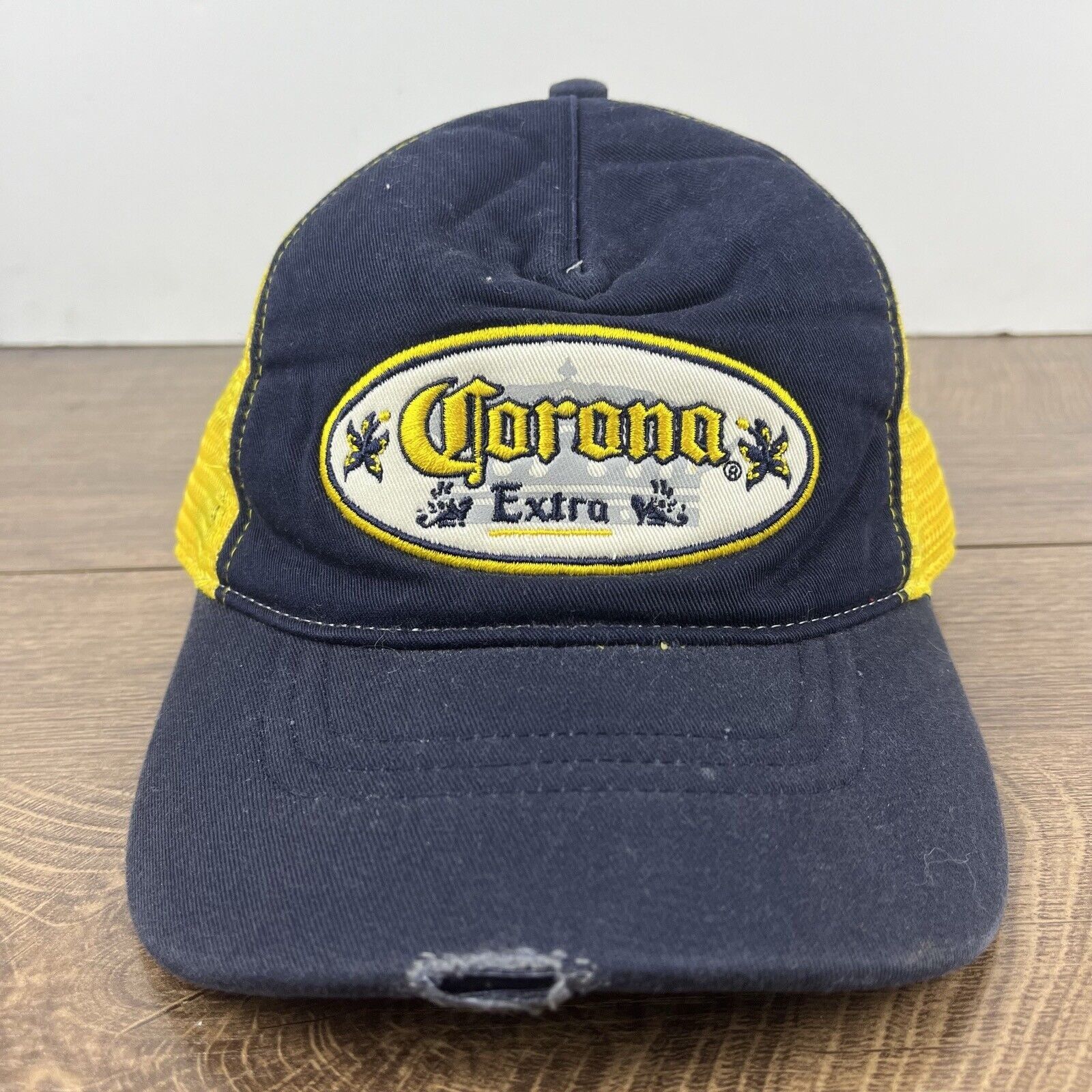 Other Corona Extra Hat Blue Snapback Hat Blue Adjustable Hat Blue Size ONE SIZE - 3 Thumbnail
