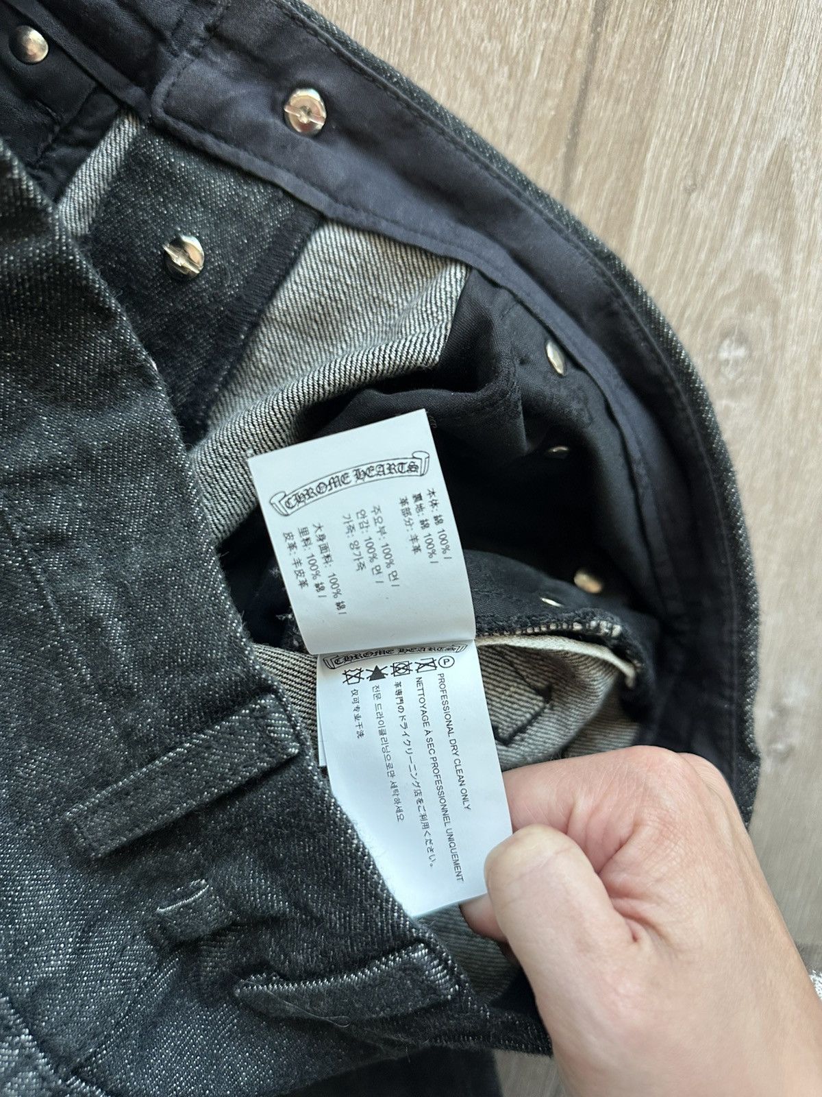 Chrome Hearts CHROME HEARTS Star Dark Wash Denim Jeans Size US 29 - 13 Thumbnail