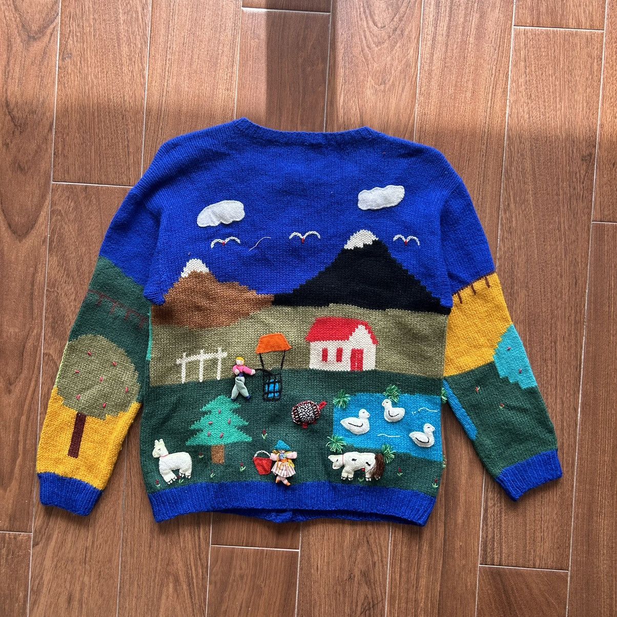 Vintage Vintage 1940s wool sweater Size US M / EU 48-50 / 2 - 3 Thumbnail
