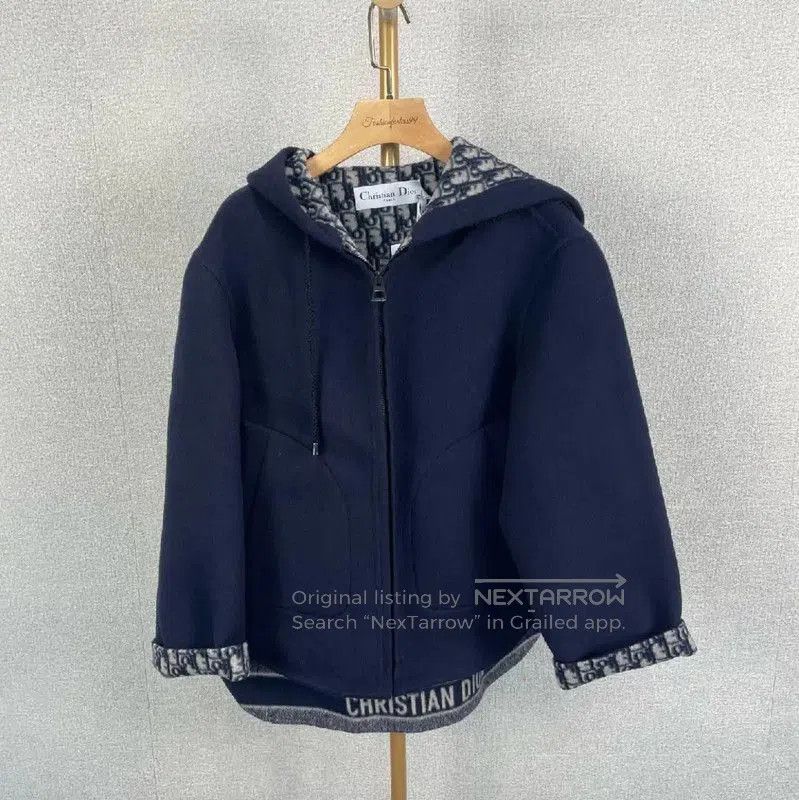 Dior Dior Women's Navy Wool Jacket . Size S / US 4 / IT 40 - 1 Thumbnail