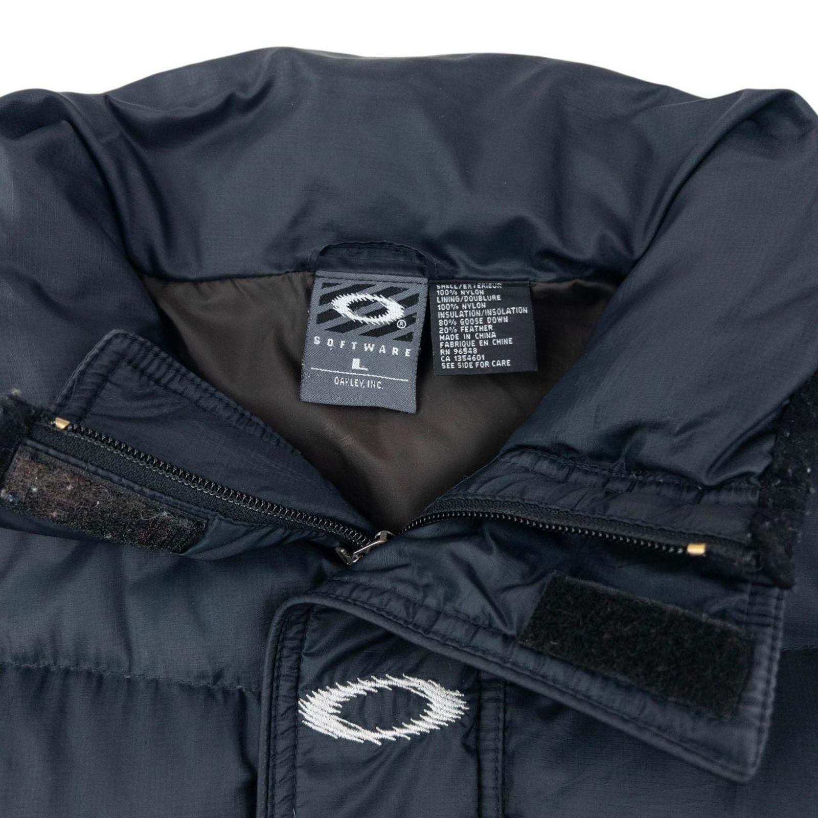 Oakley Vintage 2000s Oakley Zip Up Puffer Jacket Size XL Size US XL / EU 56 / 4 - 3 Thumbnail