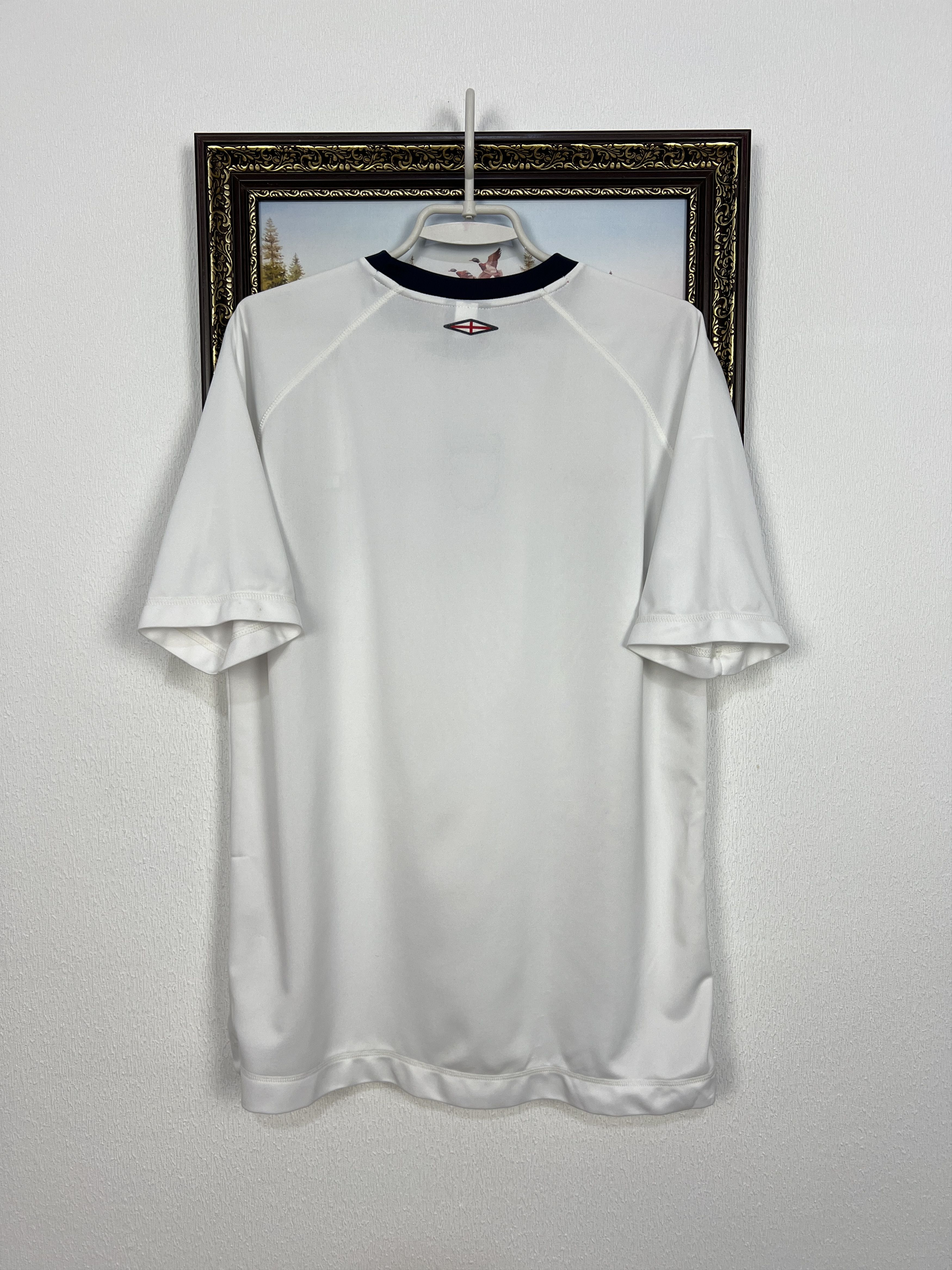 Umbro Vintage Umbro England Football Shirt Train White National Size US L / EU 52-54 / 3 - 11 Thumbnail