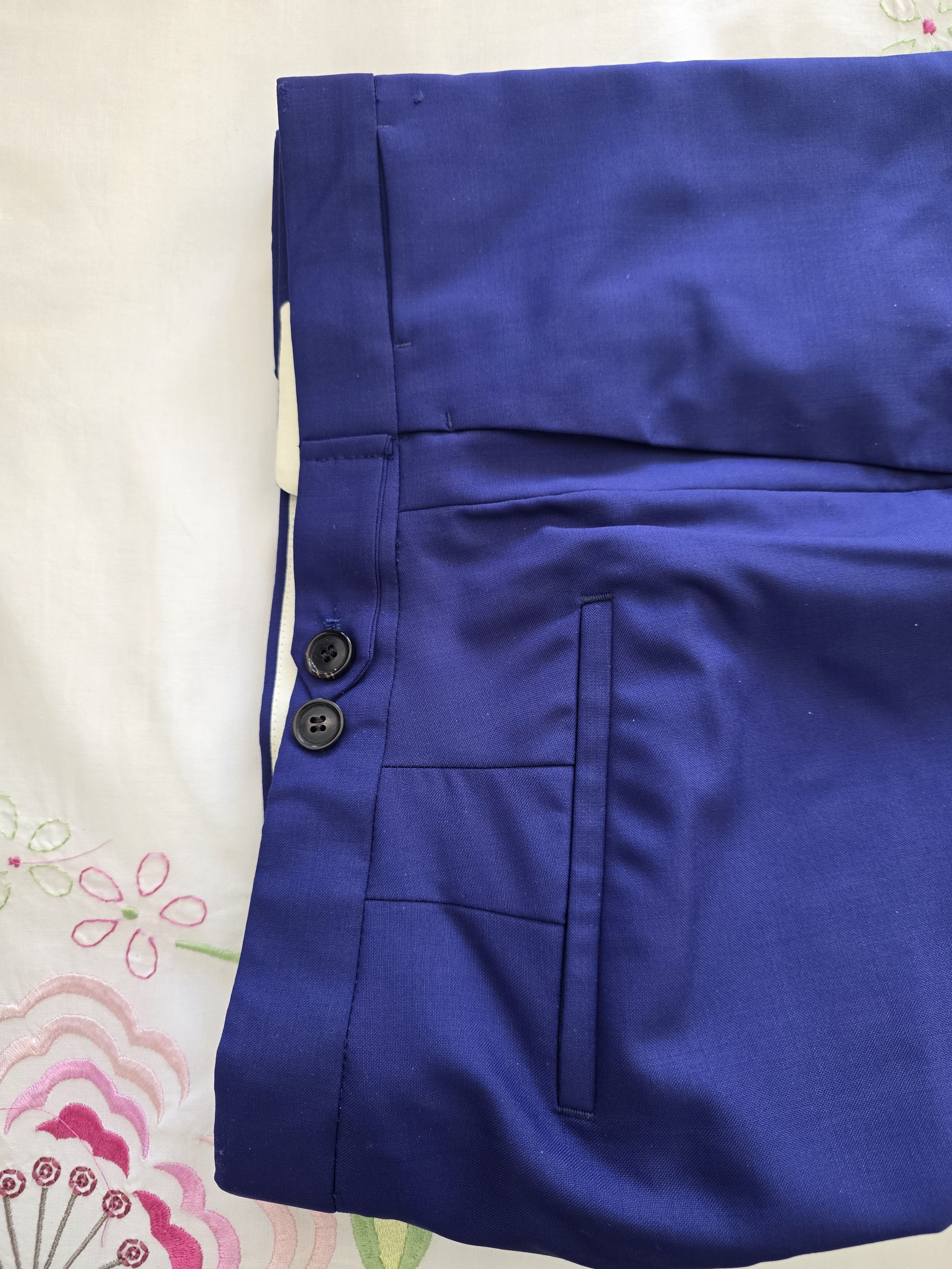 Paul Smith Paul Smith electric blue men's suit size 40R Size 40R - 7 Thumbnail