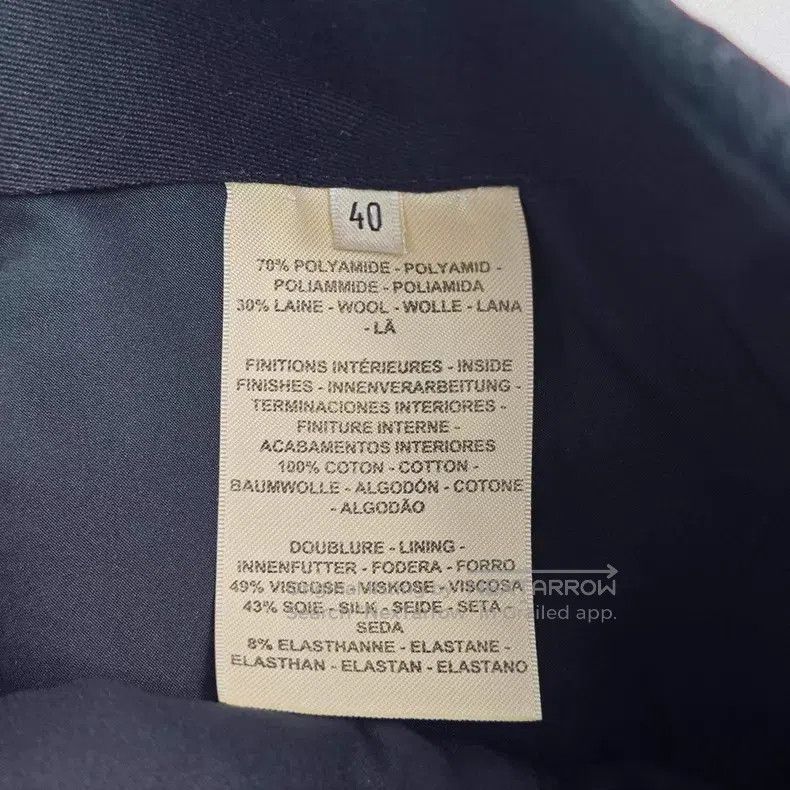 Hermes Hermes Black Silver Buckle Skirt Size 26" / US 2 / IT 38 - 6 Thumbnail