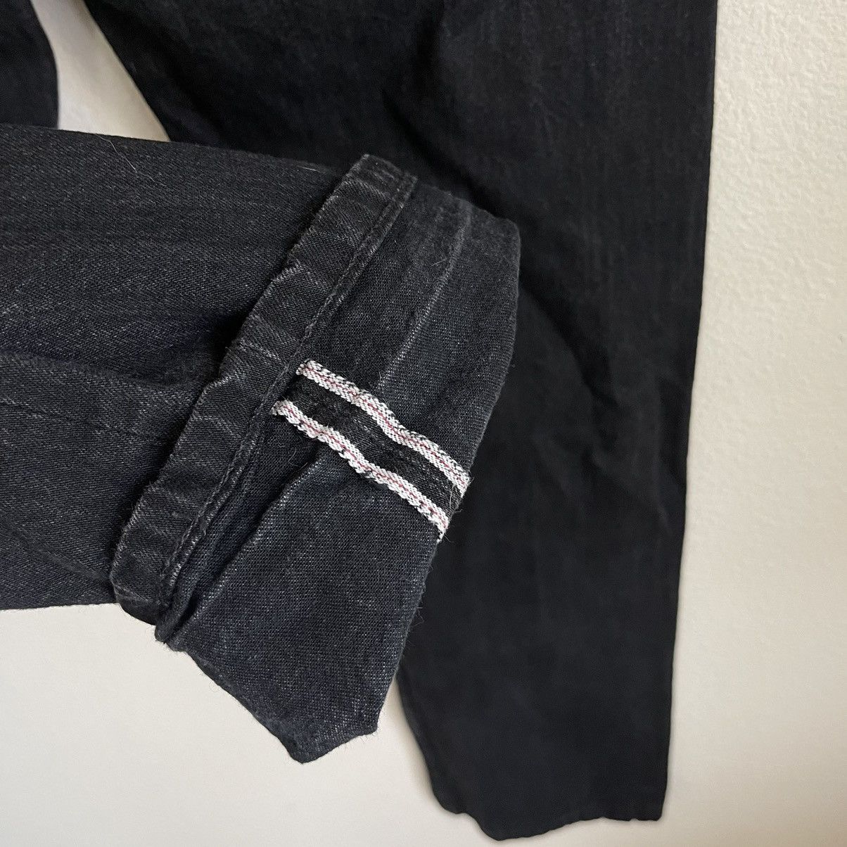 Billy Reid MSL ALA Slim Straight Cut Selvedge Denim Jeans