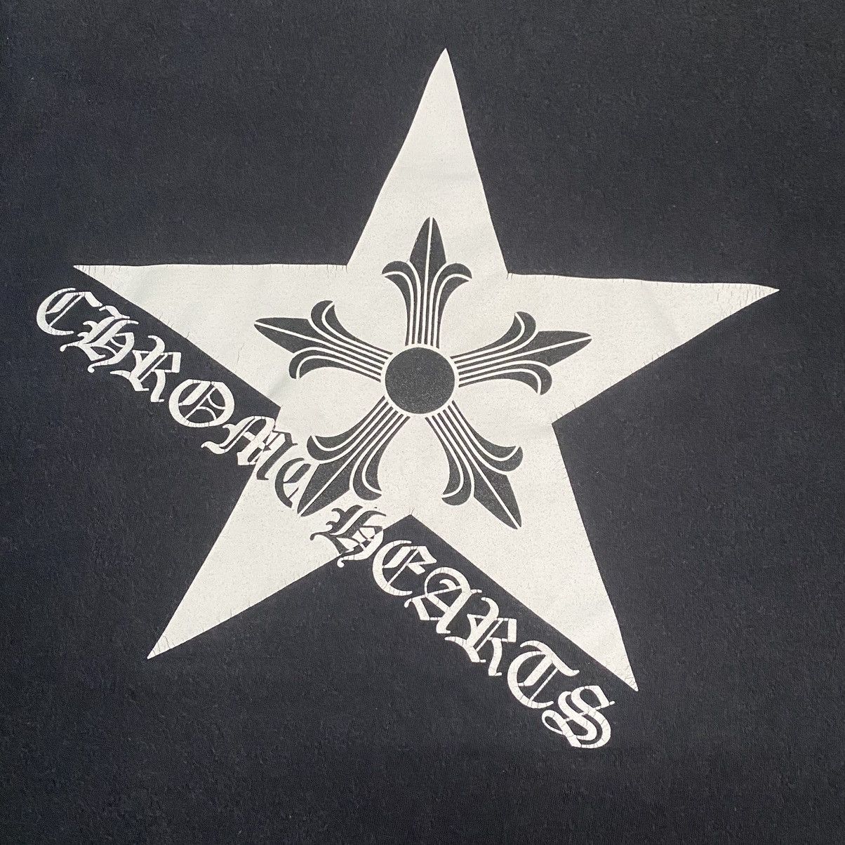 Chrome Hearts VINTAGE CHROME HEARTS STAR GRAPHIC POCKET T SHIRT Size US S / EU 44-46 / 1 - 9 Thumbnail