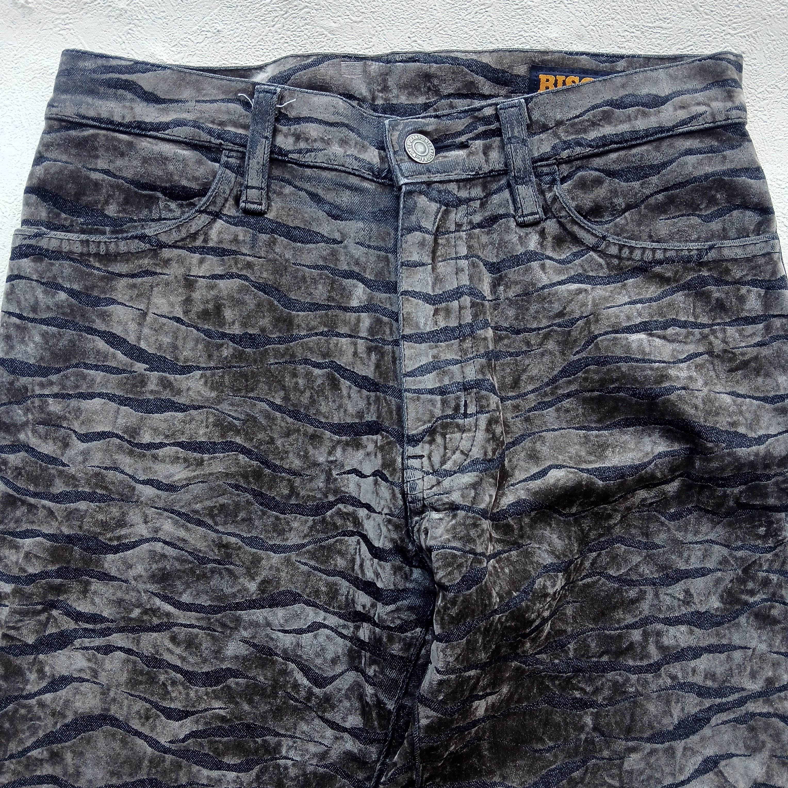 Japanese Brand × Mastermind World × Vintage BISON TIGER VELVET VINTAGE JAPANESE BRAND Size 28" / US 6 / IT 42 - 3 Thumbnail