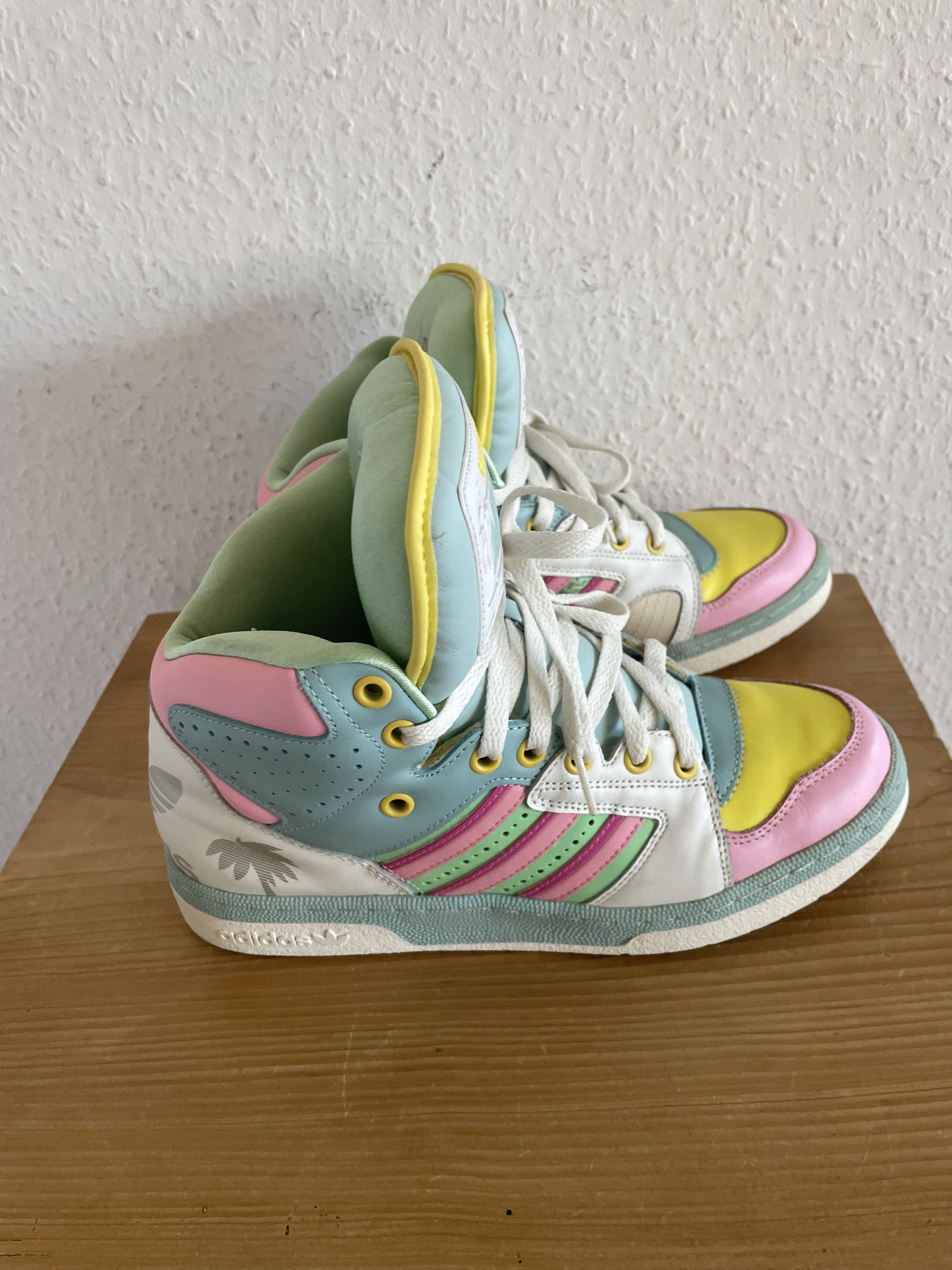 Adidas × Jeremy Scott JS License Plate Miami Sneakers Size US 8 / EU 41 - 15 Thumbnail