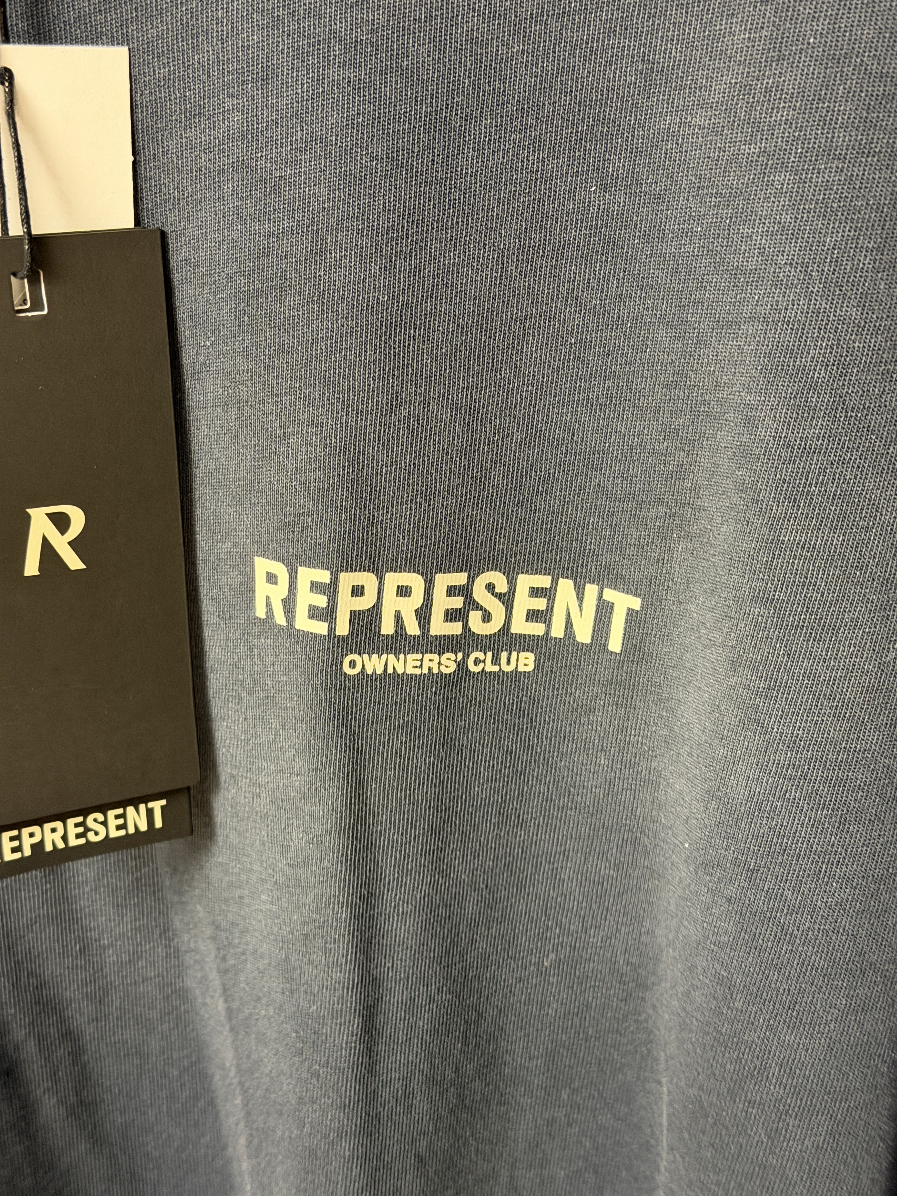Represent Clo. REPRESENT Owners Club Men's Navy T-Shirt-NEW! Size US XL / EU 56 / 4 - 2 Thumbnail