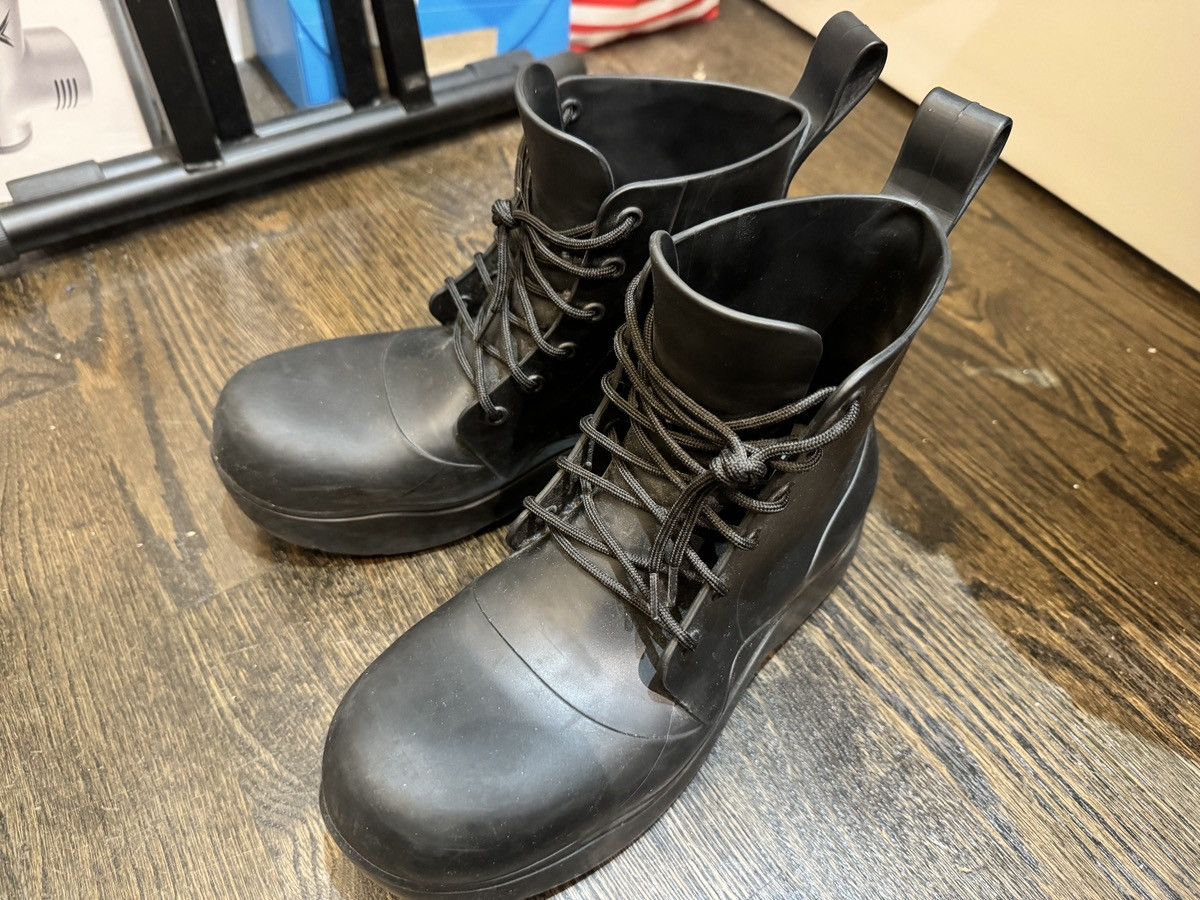Bottega Veneta Bottega Veneta Puddle Ankle Hiking Rain Boot Size US 8 / EU 41 - 1 Thumbnail