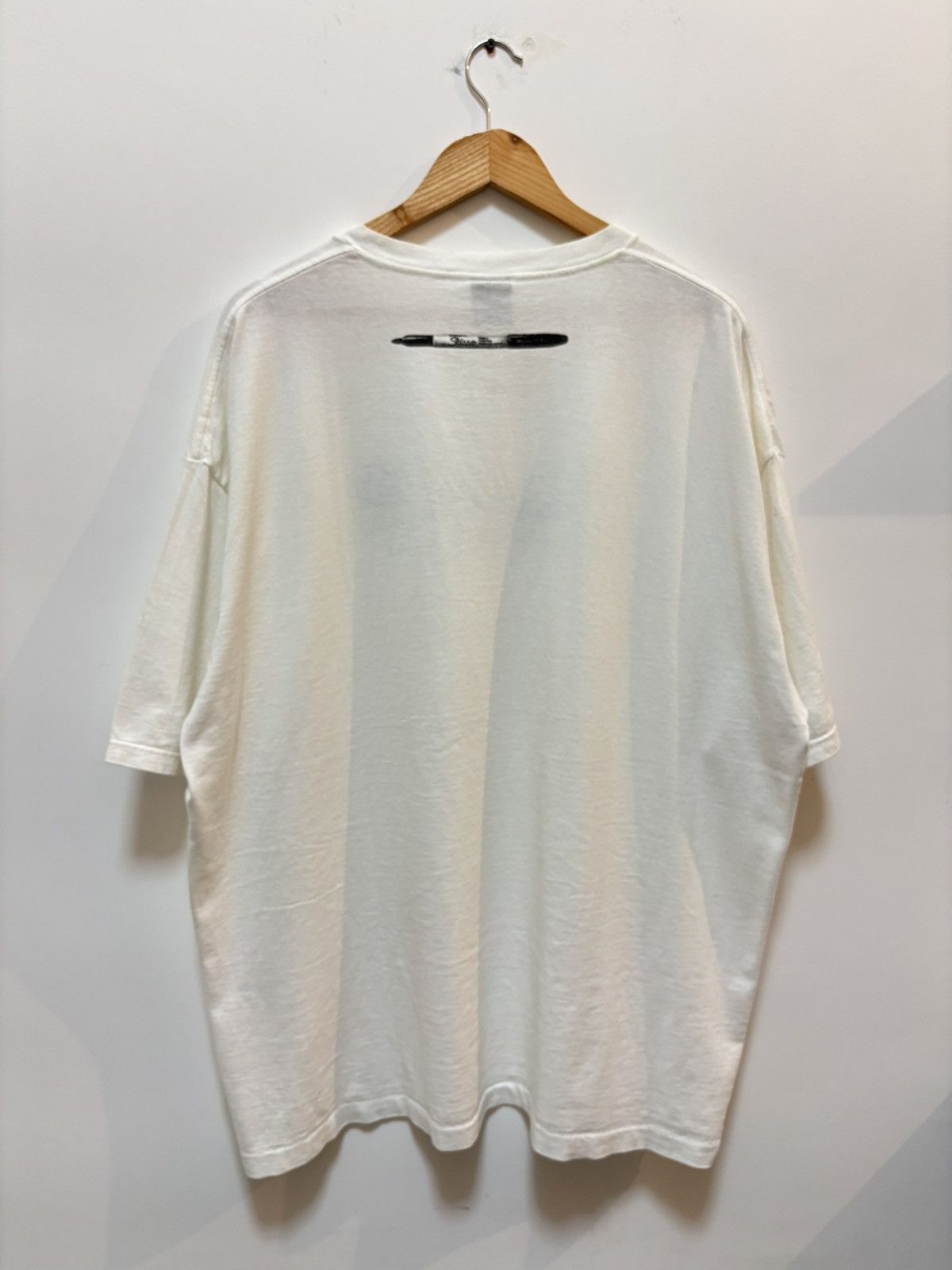 Stussy Vintage 90's Stussy Sharpie Pen Tee Size US XXL / EU 58 / 5 - 2 Thumbnail
