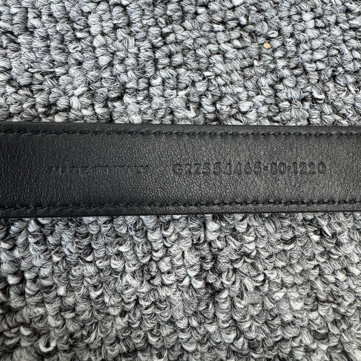 Saint Laurent Paris Saint Laurent Paris Black buckle, letter logo, thin strap| Size ONE SIZE - 8 Thumbnail
