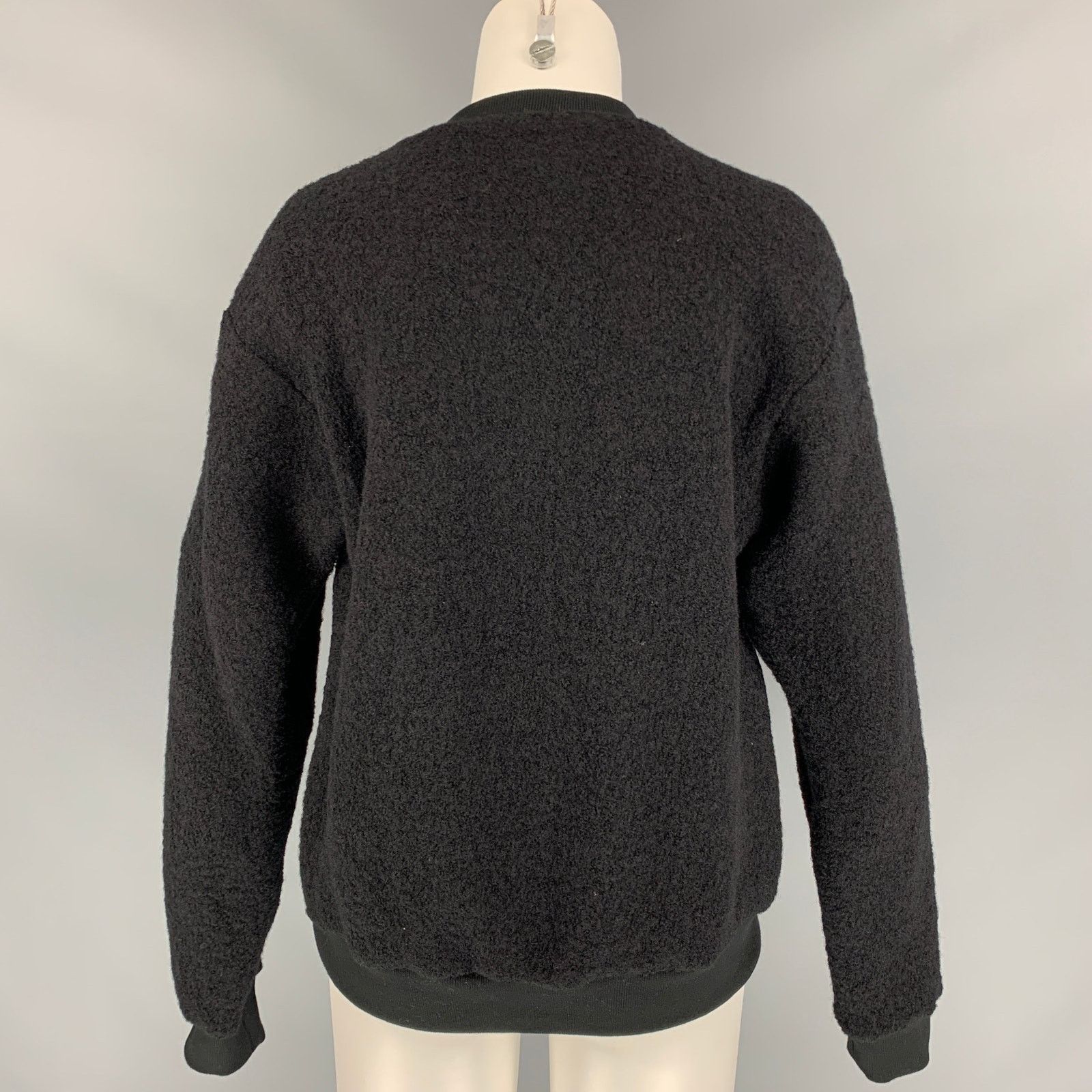 Prabal Gurung XS Multi-Color Patchwork Wool / Cotton Pullover Size XS / US 0-2 / IT 36-38 - 4 Thumbnail