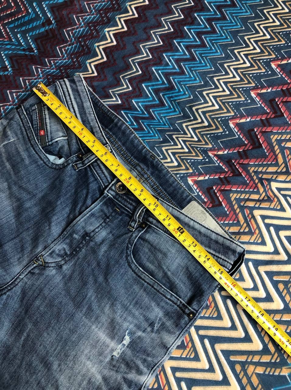 Diesel × Vintage Vintage Diesel BUSTER Baggy Jeans Embroidered Logo Size US 32 / EU 48 - 7 Thumbnail