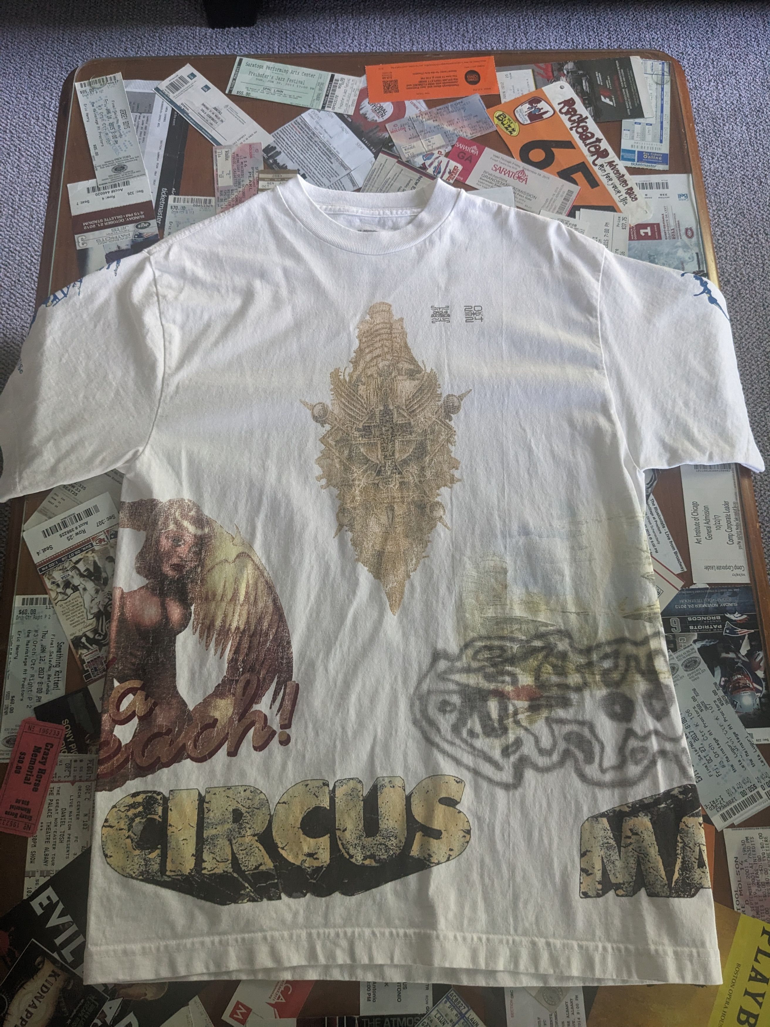 Travis Scott Travis Scott Utopia Tour Shirt “I Can See The Future” Size US M / EU 48-50 / 2 - 3 Thumbnail