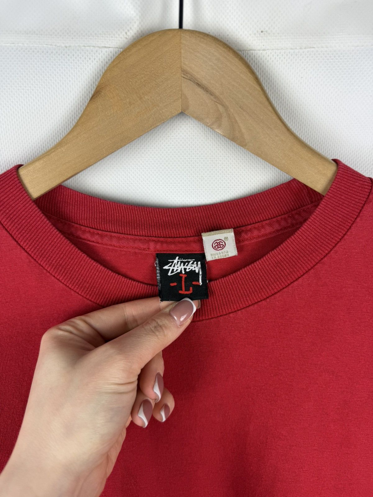 Stussy × Vintage Stussy Mad Flavor Vintage Y2K Men’s Big Logo T Shirt Size L Size US L / EU 52-54 / 3 - 9 Thumbnail