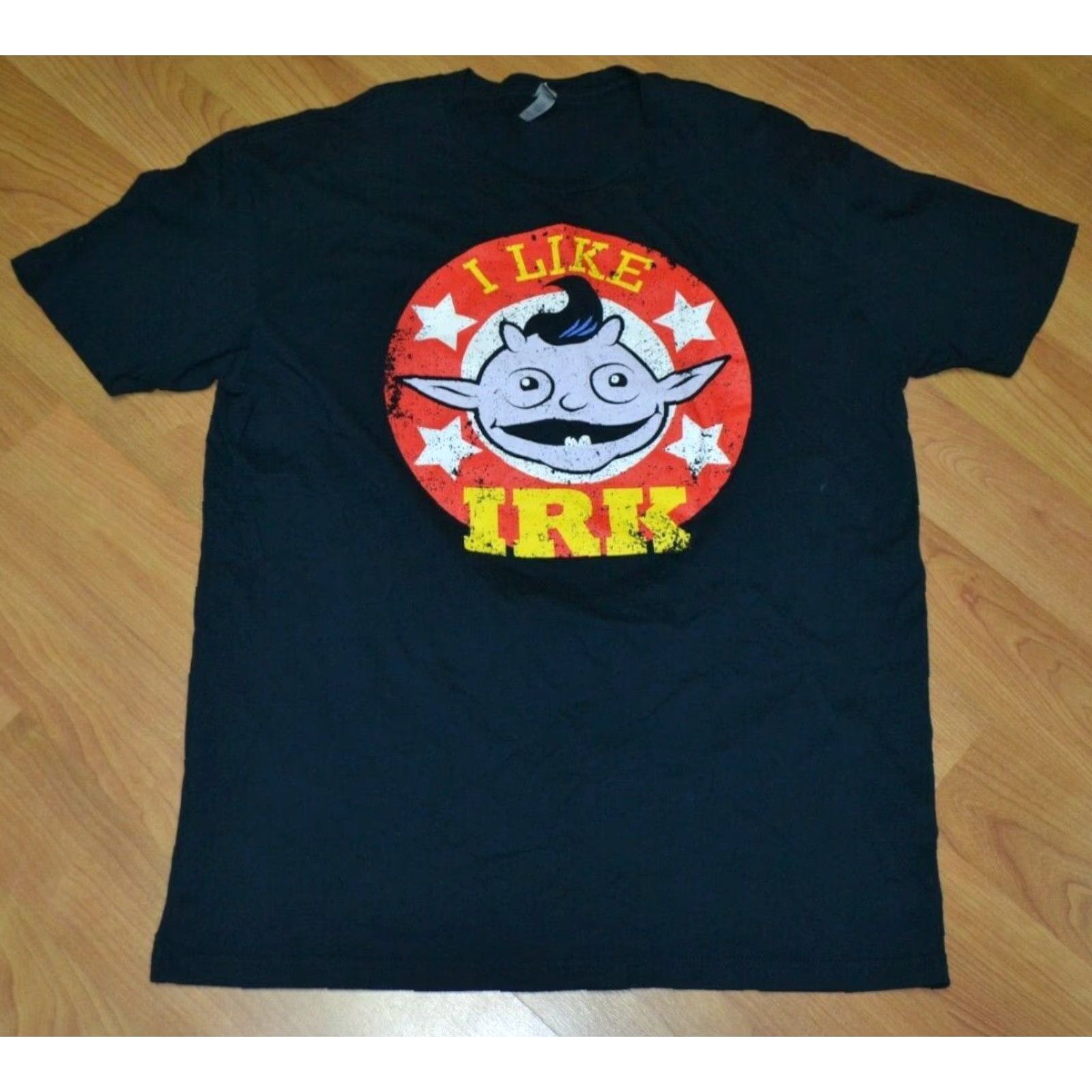 Next Level Meh I Like IRK Advice T Shirt XL Nice Mediocre IRK Blue Next Level 100% Cotton Graphic Tee Men Short Sleeve XL T-Shirt Boys Womens? Size US XL / EU 56 / 4 - 2 Thumbnail