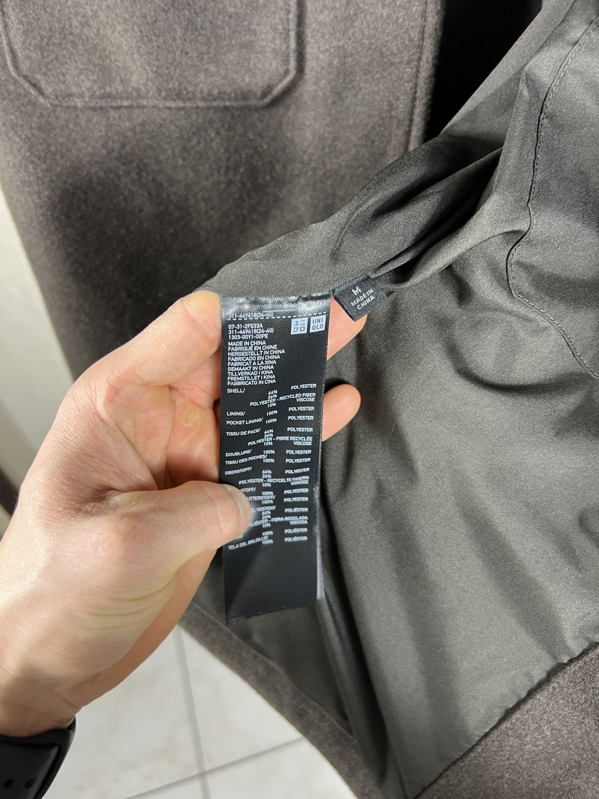 Uniqlo Uniqlo classic overshirt jacket button up with pockets Size US M / EU 48-50 / 2 - 18 Thumbnail