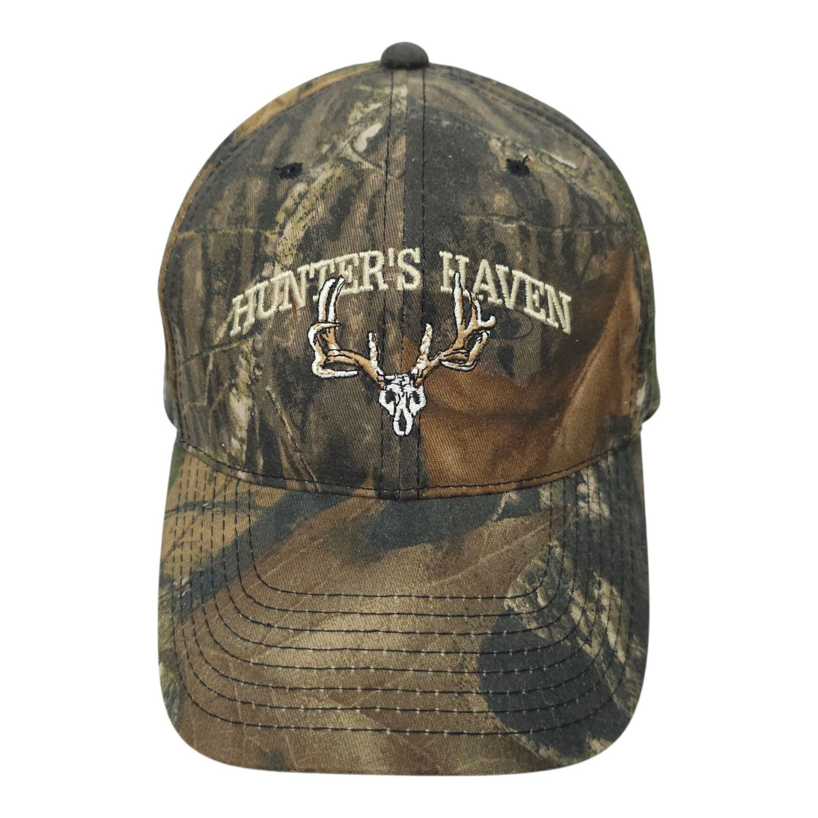 Other Hunters Haven Mossy Oak Camo Snapback Cap Trucker Baseball Size ONE SIZE - 13 Thumbnail